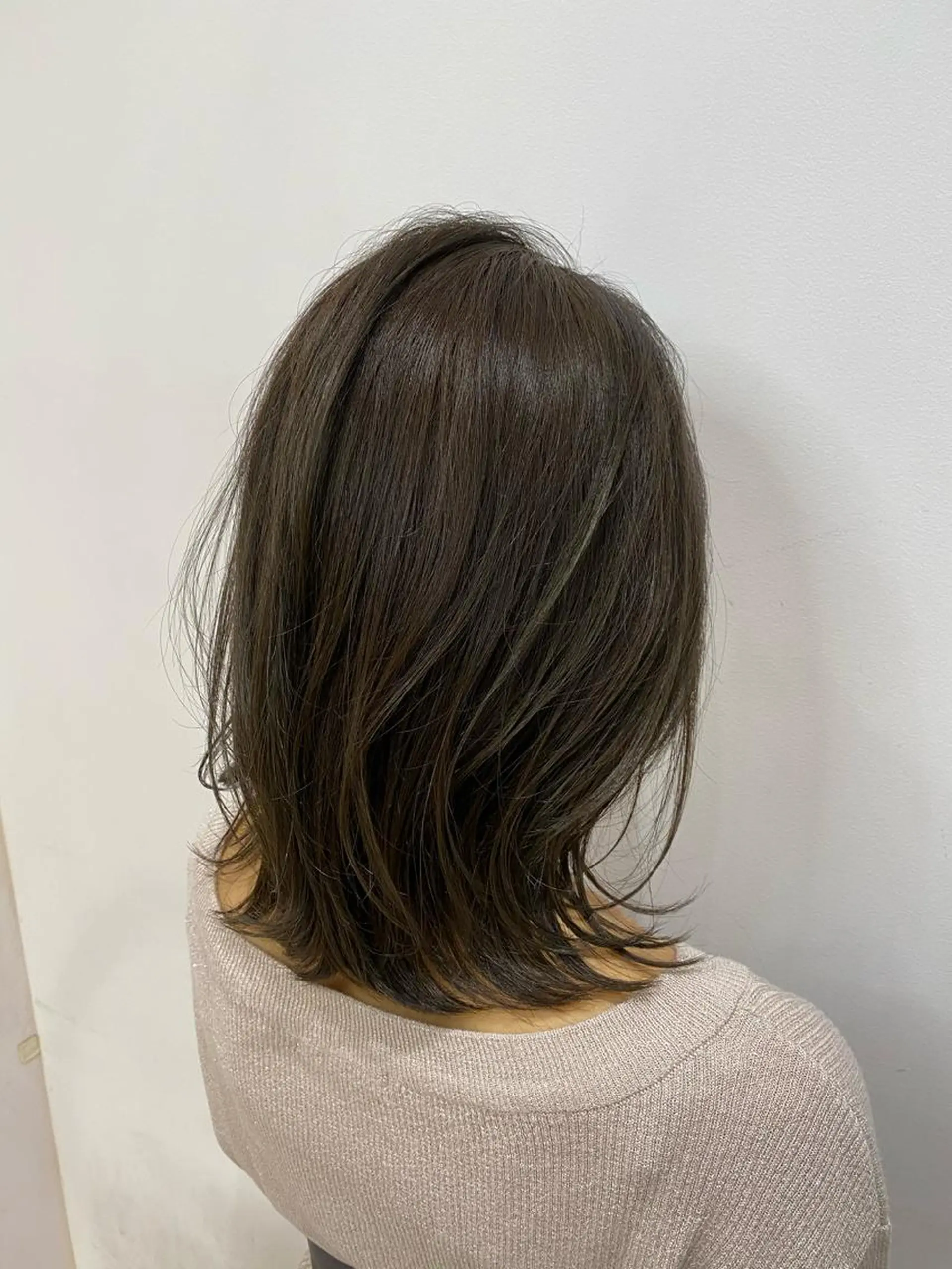 ミディアム On所属・顔まわりカット🌟 くびれヘア/寺門遥輝のヘアスタイル