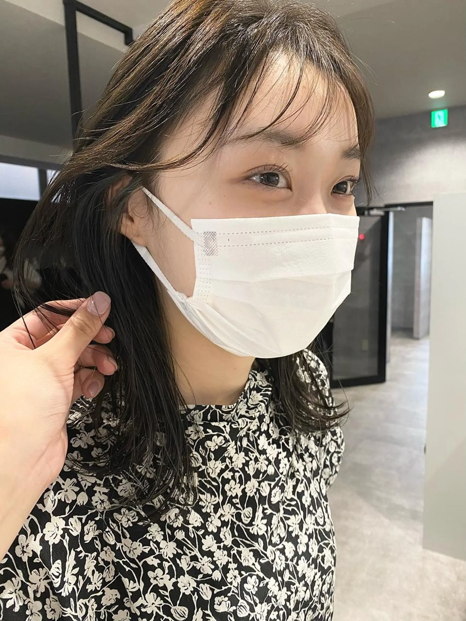 ミディアム カラー MIES amane(アマネ)のヘアスタイル