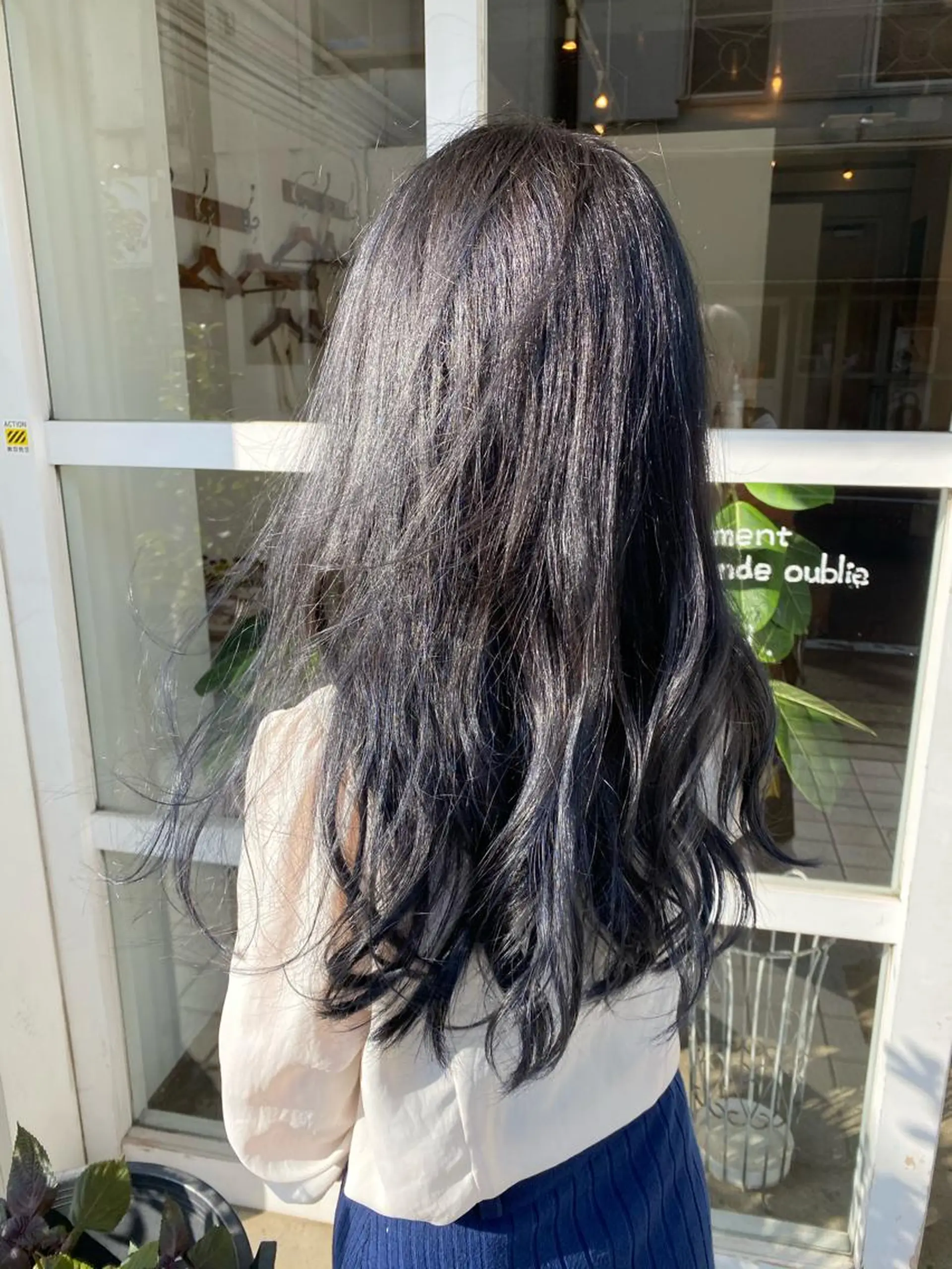 ロング カラー わかばやし ゆうこのヘアスタイル