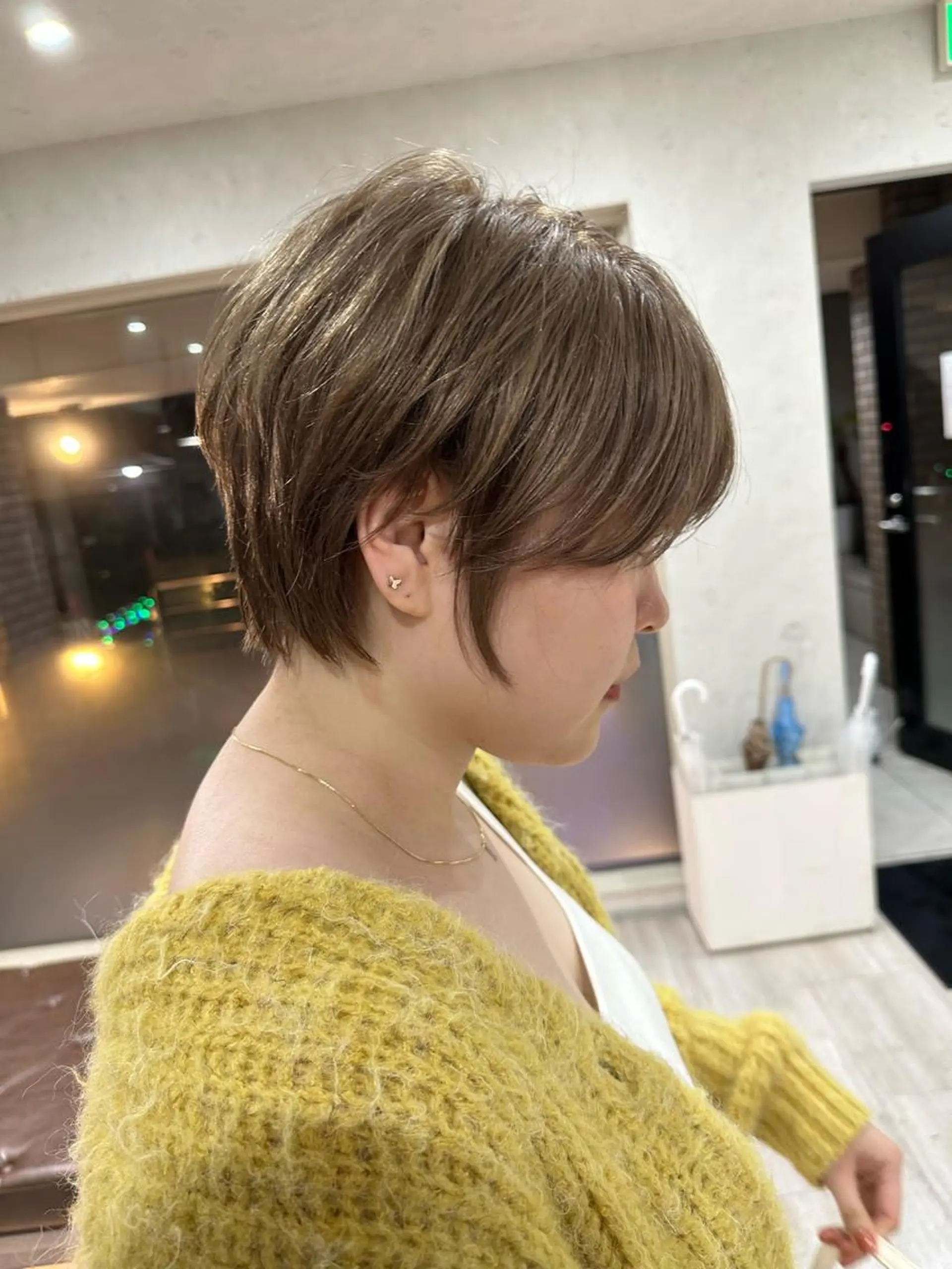 ショート カラー メンズ特化 刈り上げない/金井のヘアスタイル