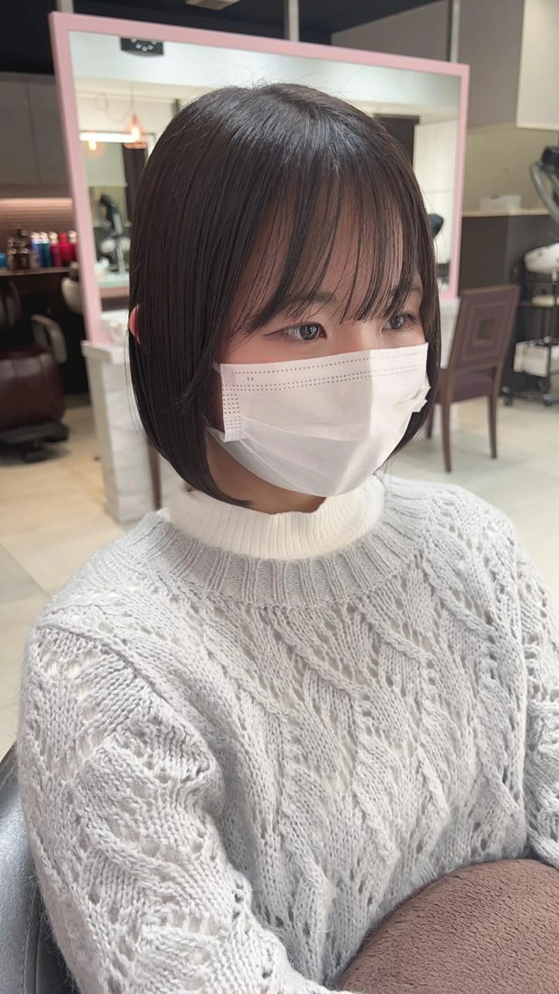 ショート 前下がりボブ ボブ トリートメント Eleanor 池袋 ミカのヘアスタイル