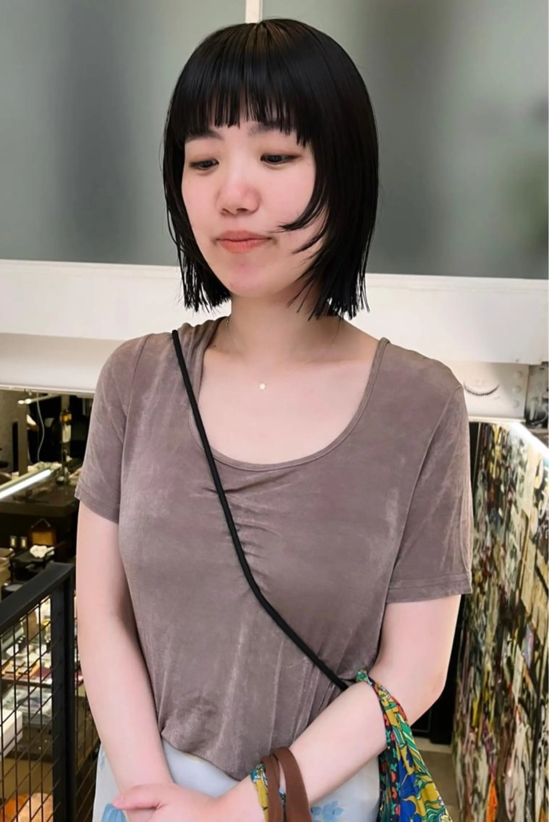 ショート カラー カット ヘアカラー eri kinjoのヘアスタイル