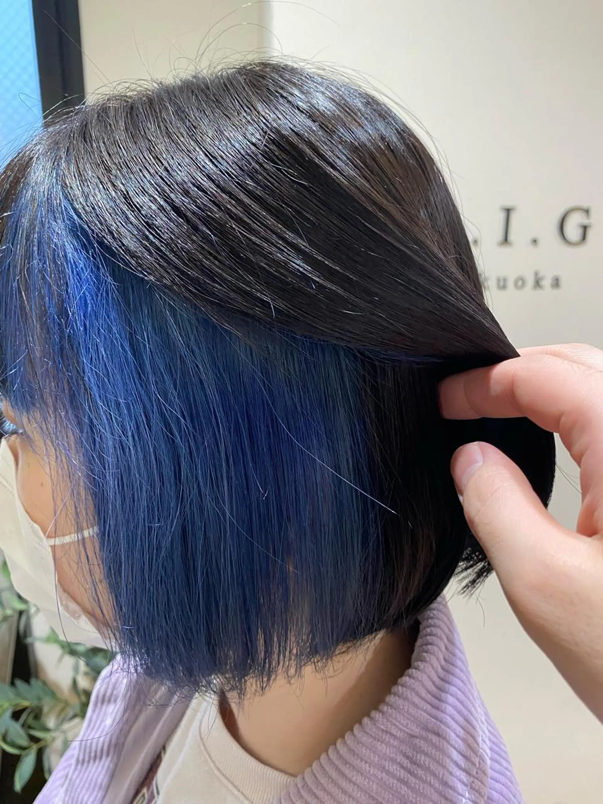 ショート カラー インナーカラー ヘアカラー 三戸 修平のヘアスタイル