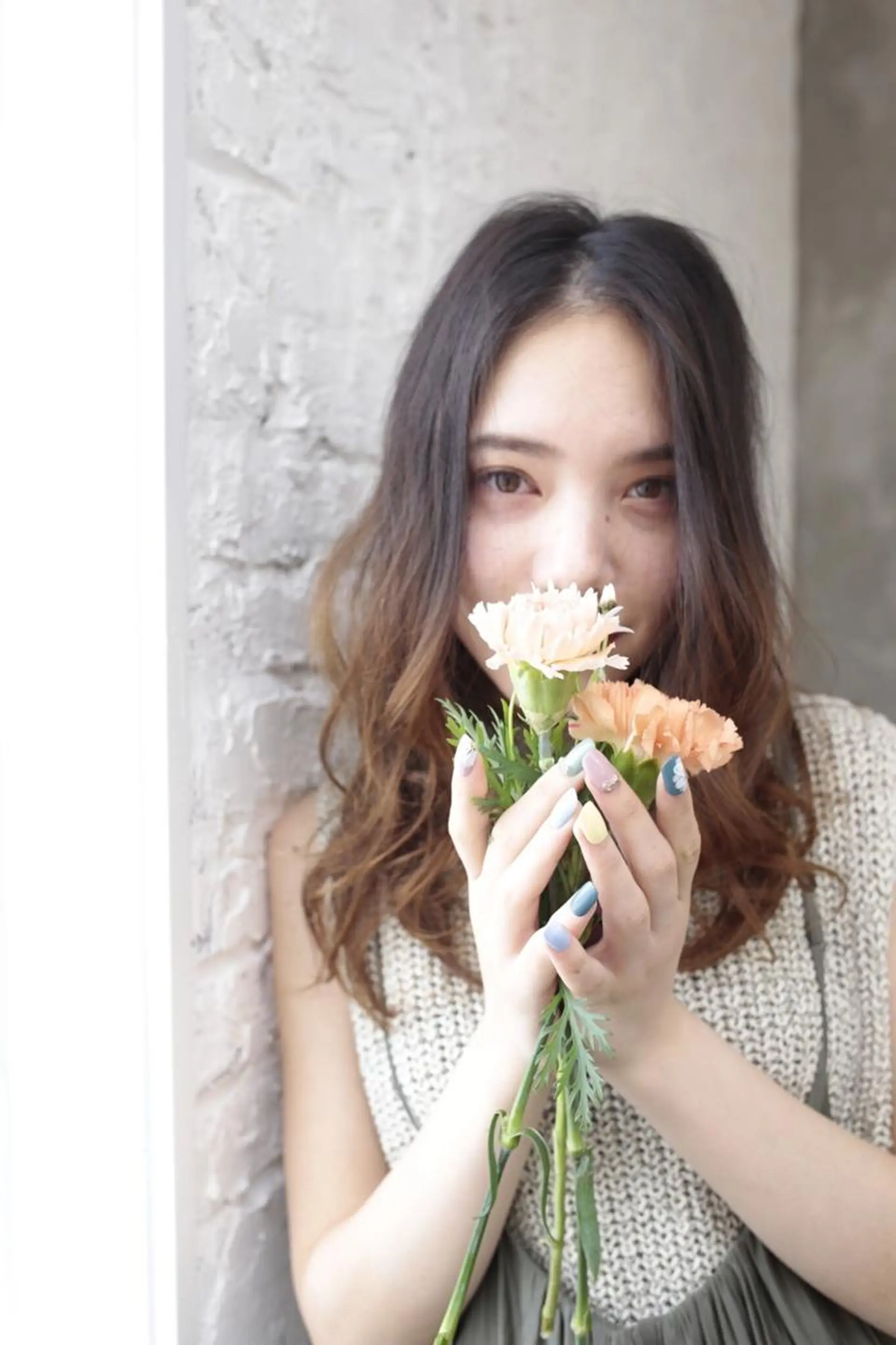 ミディアム 宮内 真乃のヘアスタイル