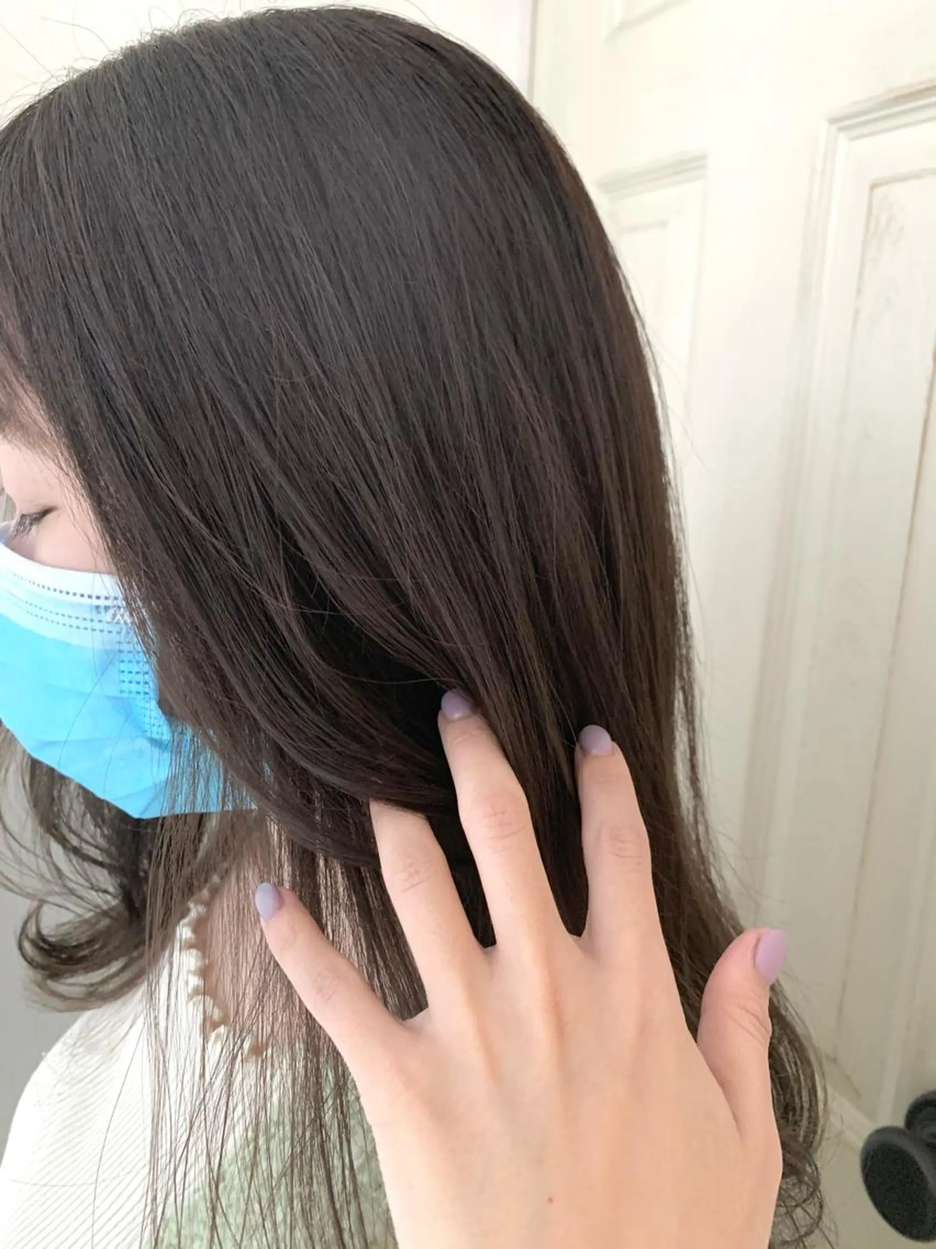 ロング カラー カット ヘアカラー fio マナミのヘアスタイル