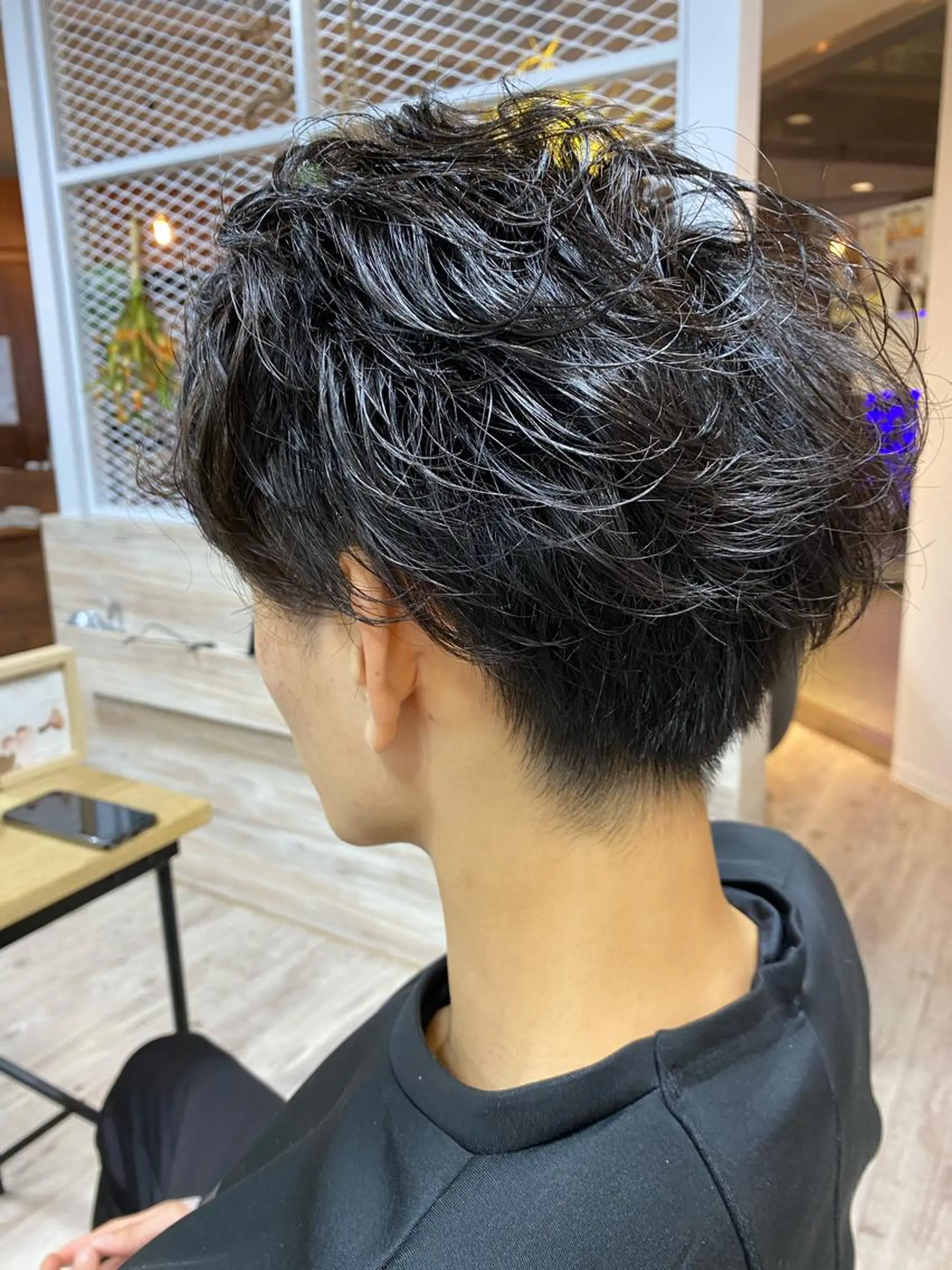 パーマ メンズ 髪質改善 髪質改善カラーゆうひのヘアスタイル