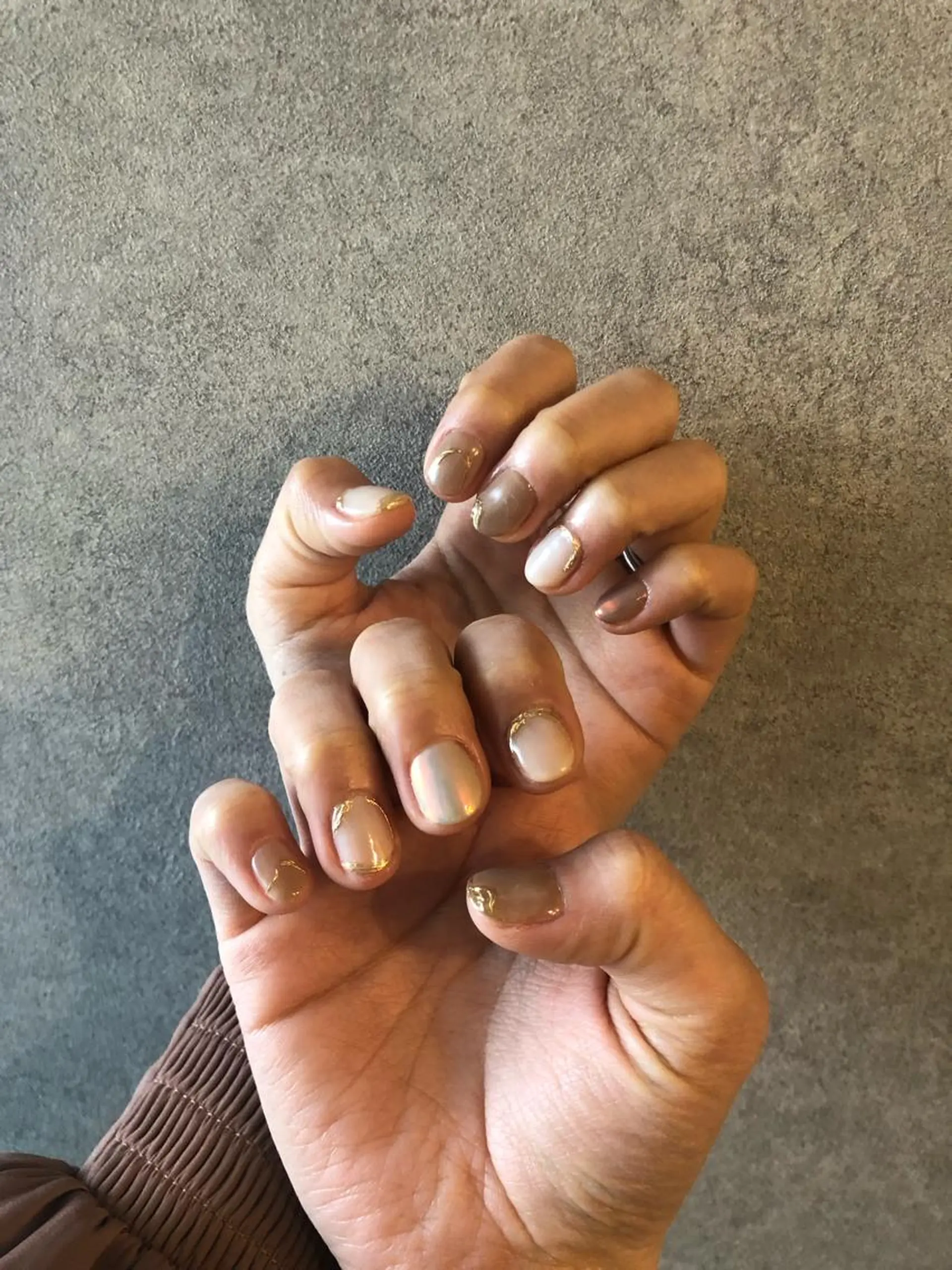 ネイル ニュアンスネイル ハンドネイル muhl by DILL所属・. wakanaのネイルデザイン