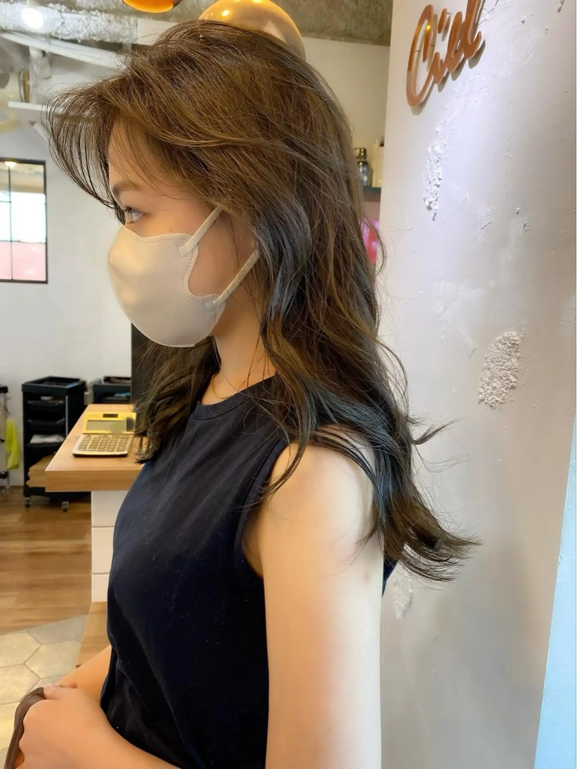 ロング カラー 🥣 hashi 🛋️のヘアスタイル