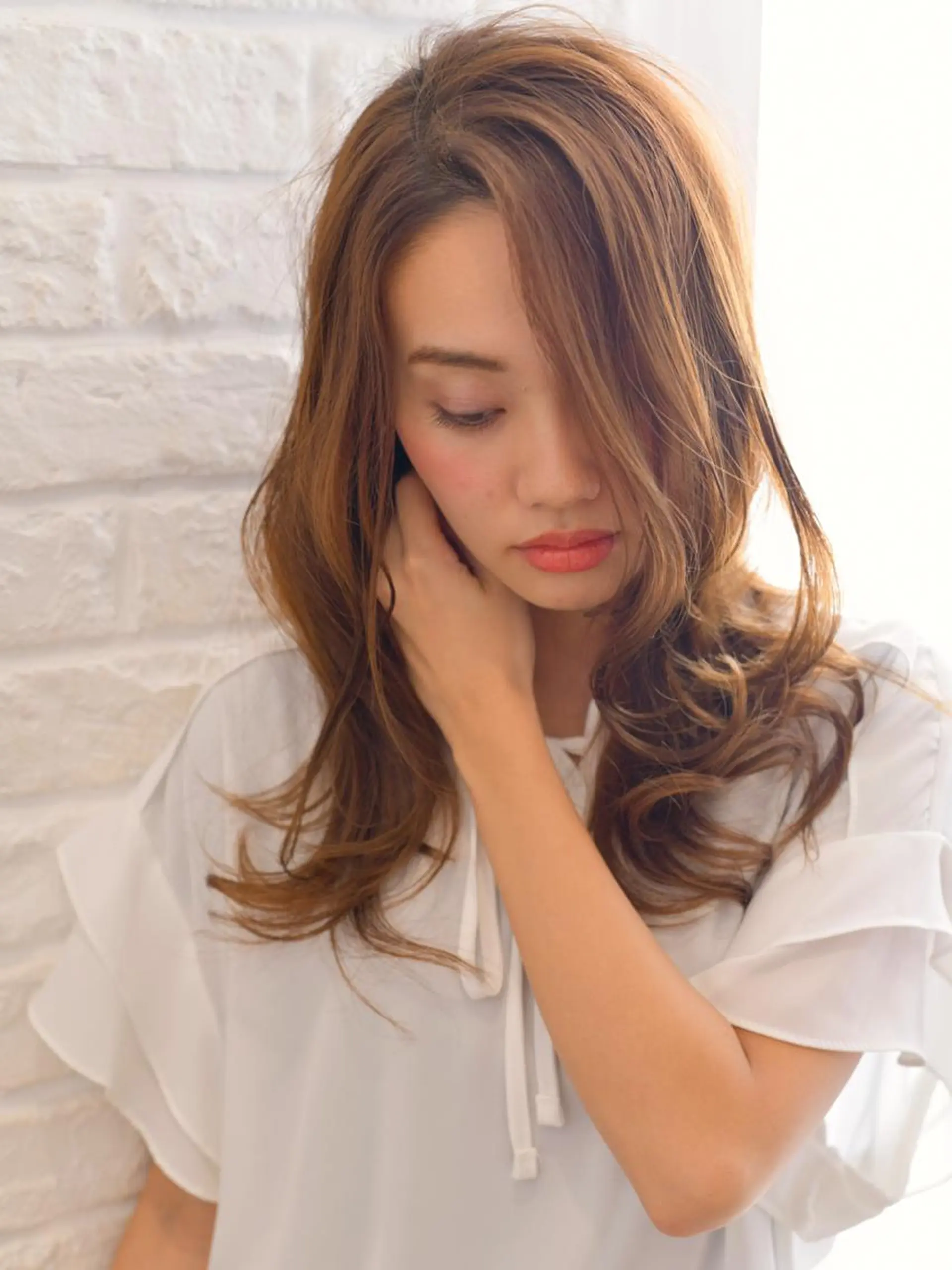 セミロング 【髪質改善師】 鈴木伸之介のヘアスタイル