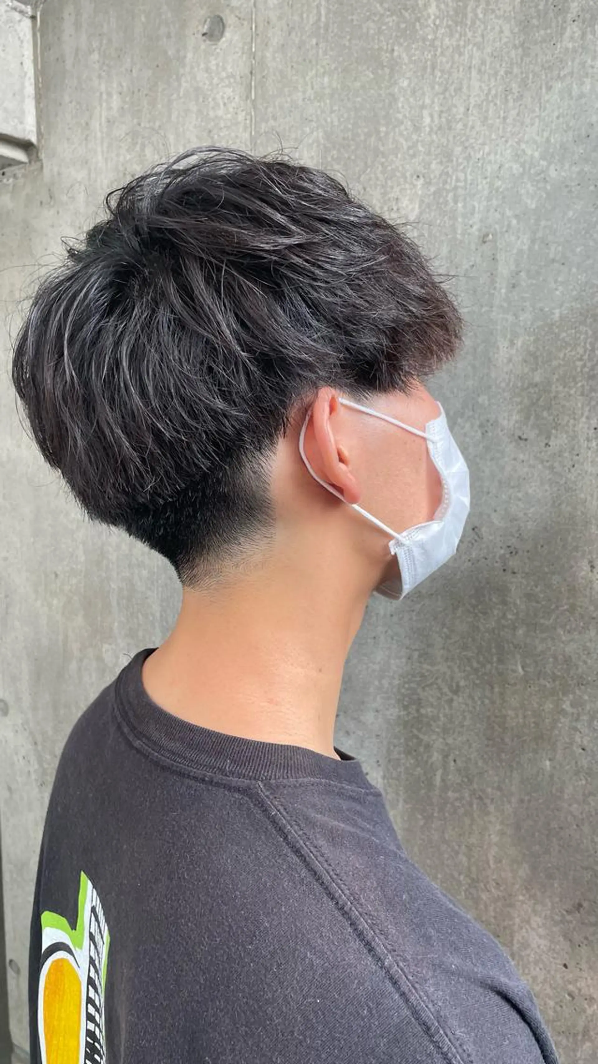 メンズ もりたみかこ 美容師お休み中のヘアスタイル