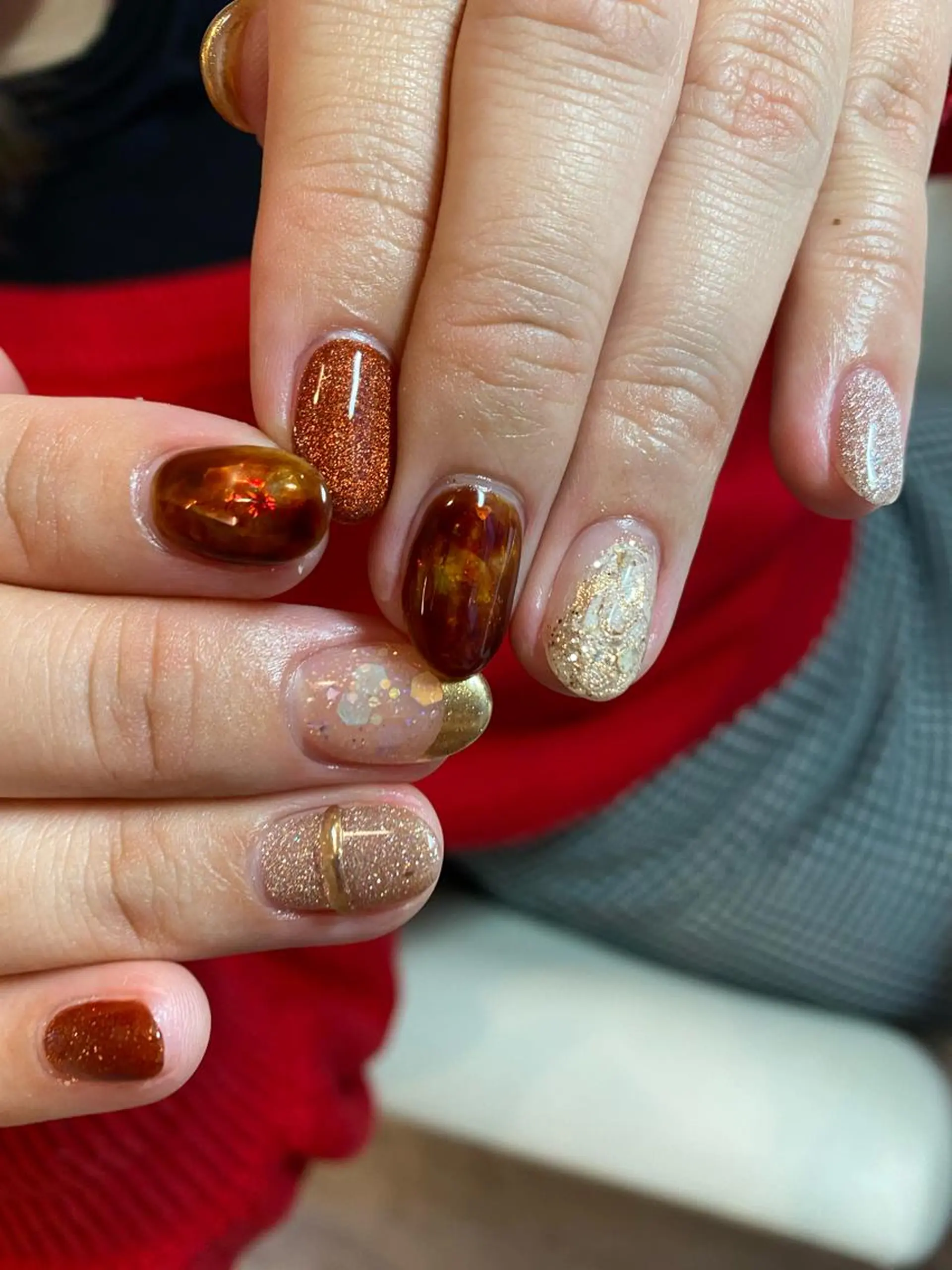 ネイル ハンドネイル 【LINON】 airiのネイルデザイン