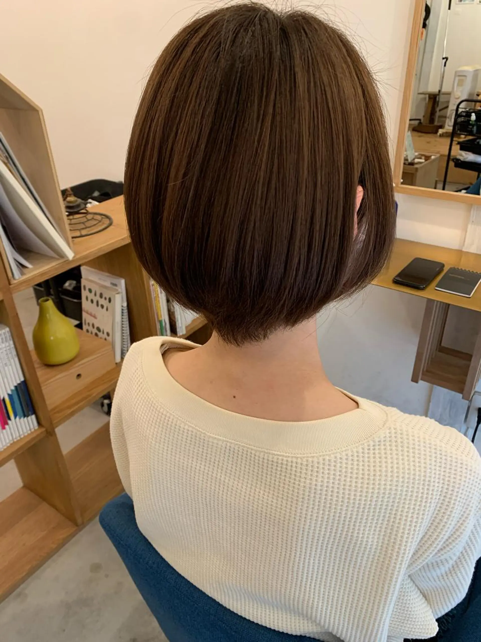 ショート カラー 【髪質改善】【美髪】 【ツヤ髪】ほしのちりのヘアスタイル