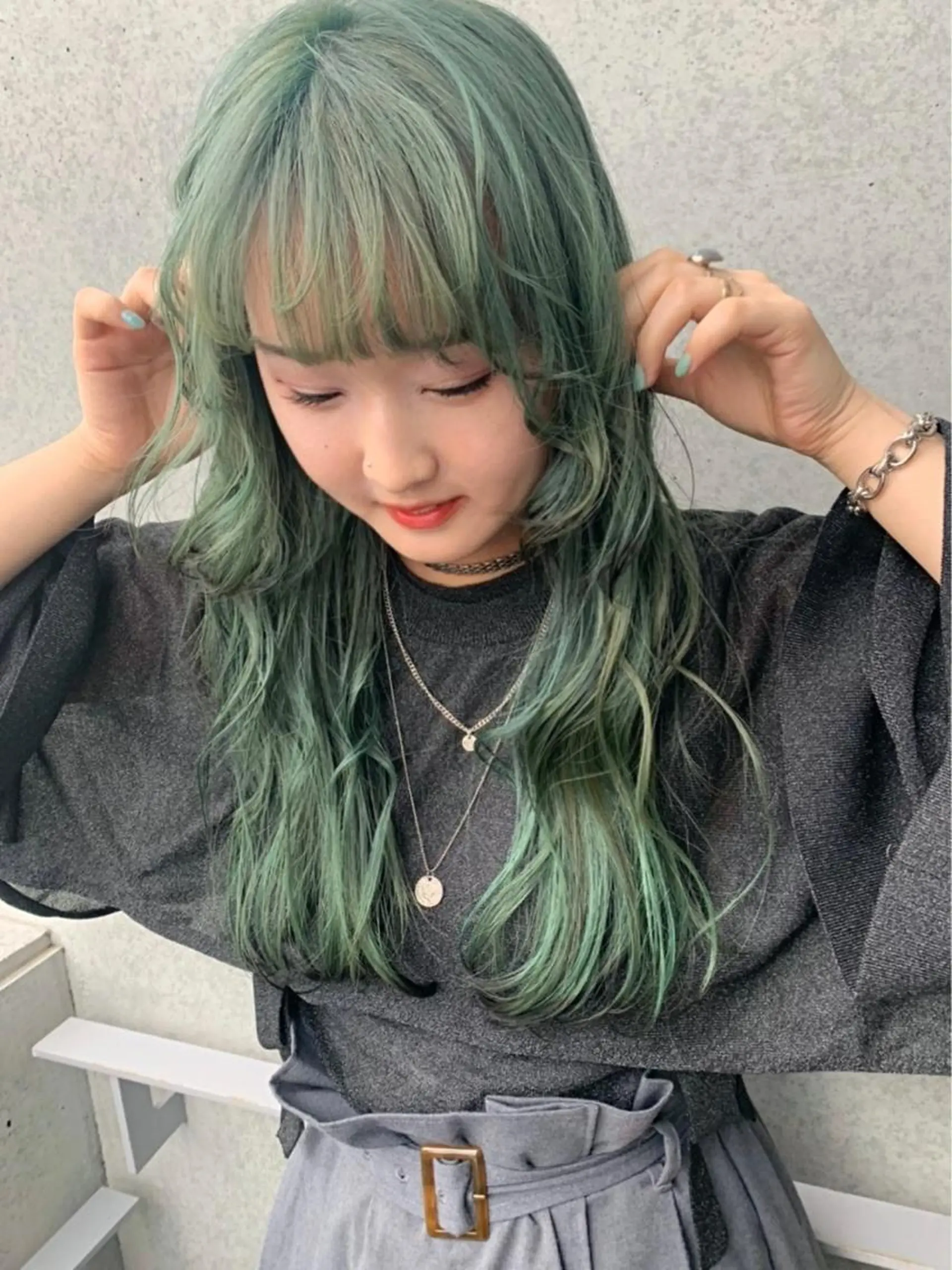 ロング ヘアカラー 高円寺 utuwa🌟まなみのヘアスタイル