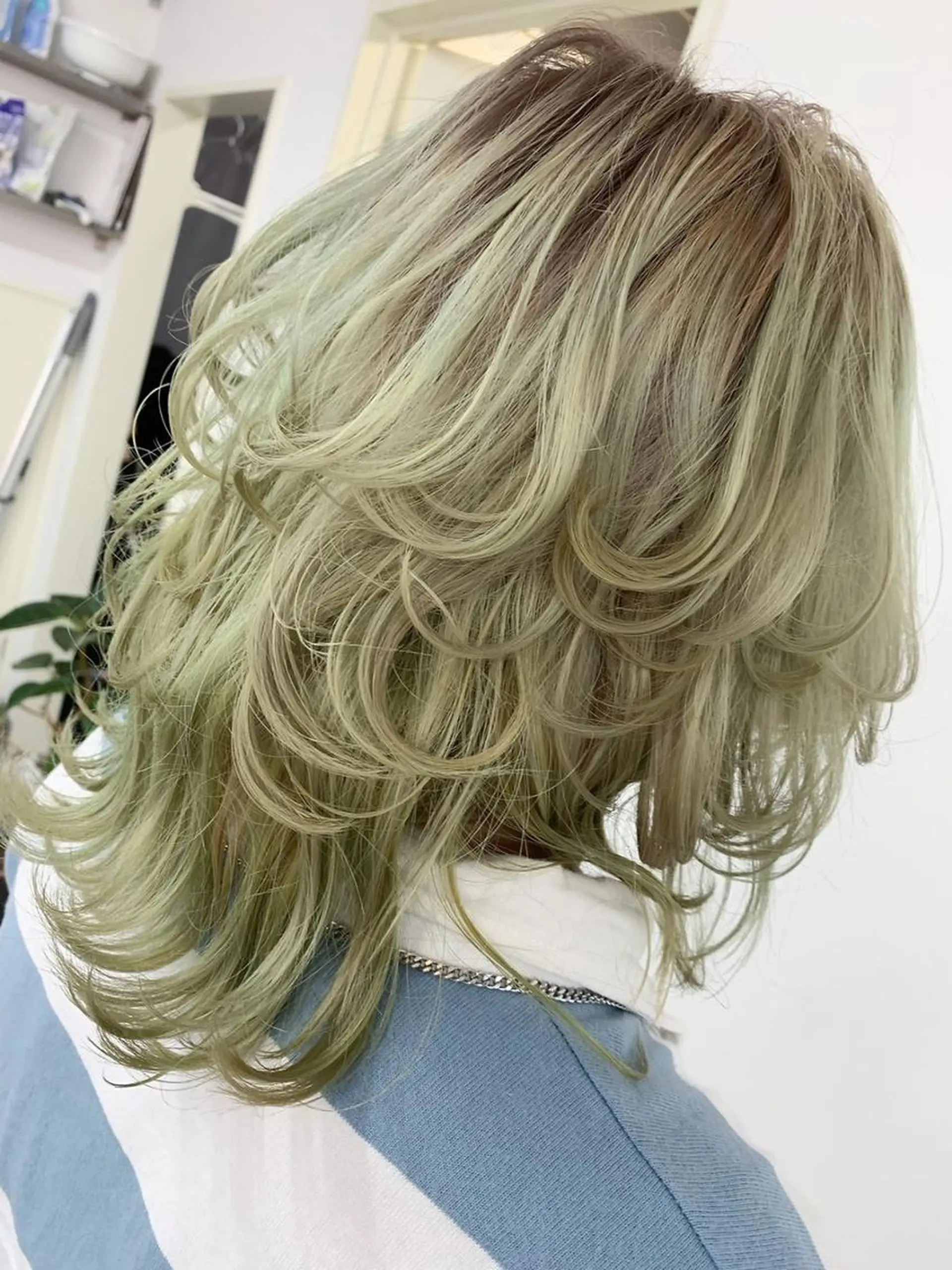 ミディアム 上重 晴輝 Recharme新保のヘアスタイル
