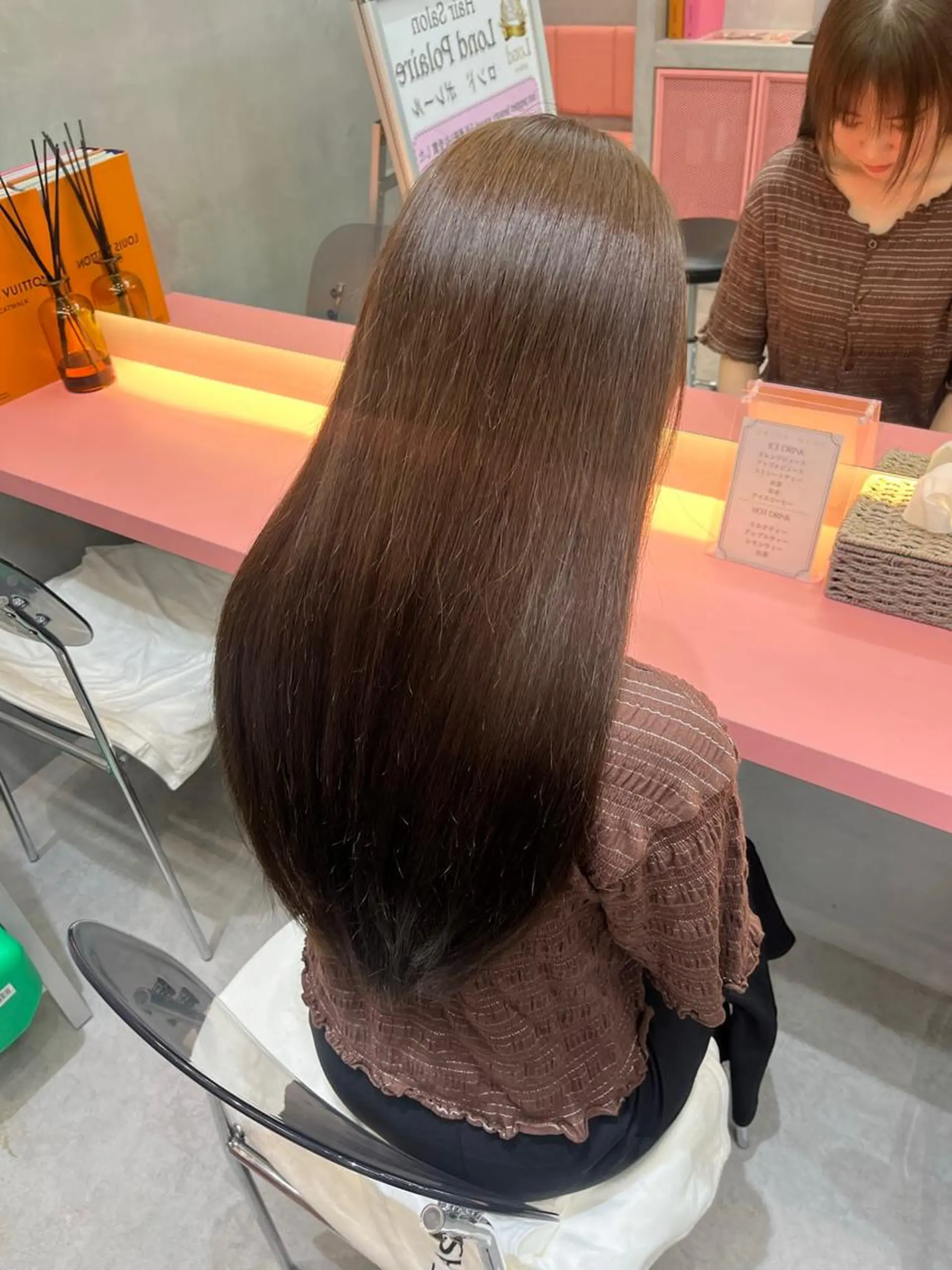 ロング 三嶽 勝輝のヘアスタイル