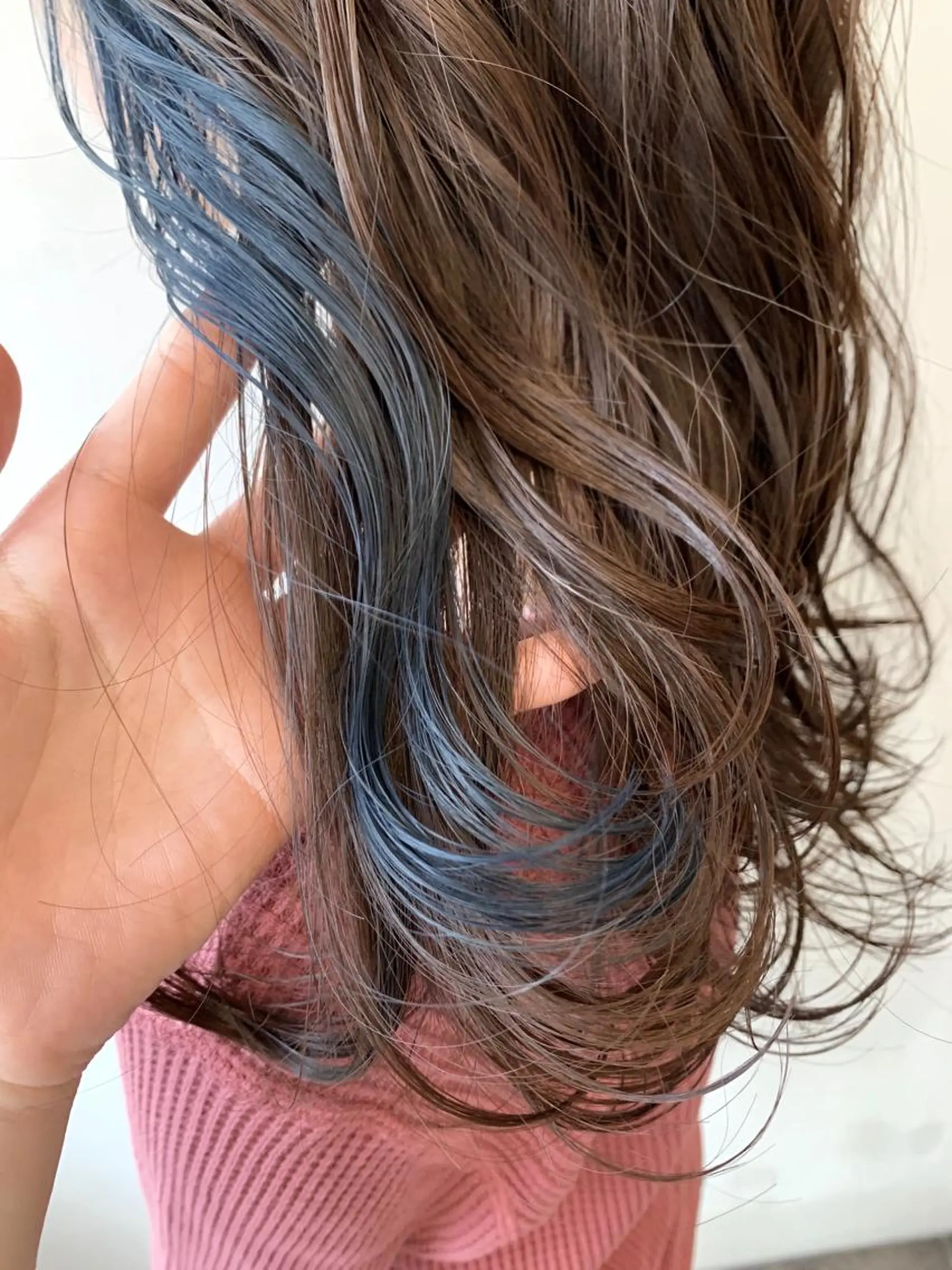 ロング カラー イヤリングカラー ヘアカラー トリートメント 【azure横浜】 🧸misaki🌸のヘアスタイル