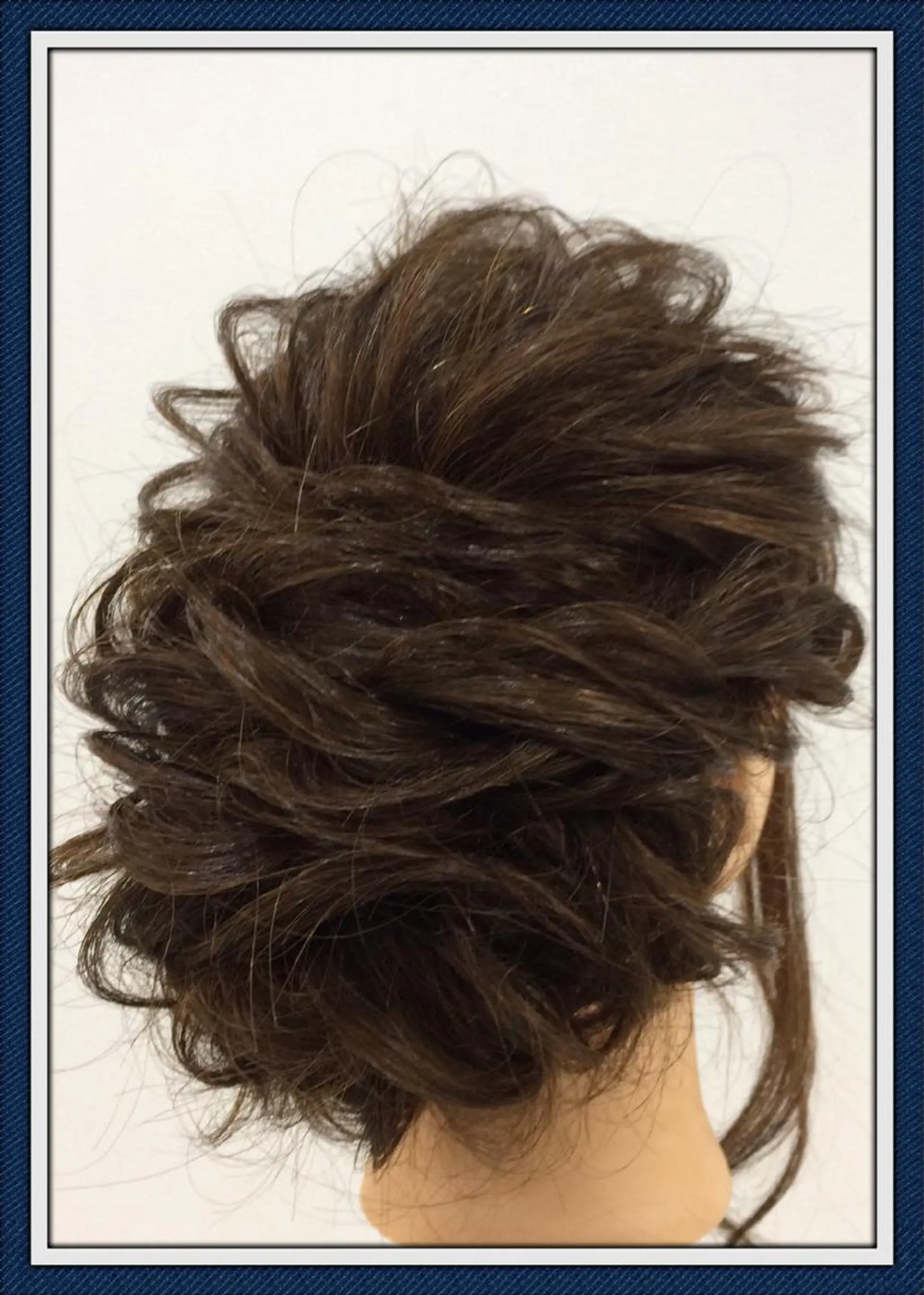 ロング カラー パーマ ヘアアレンジ 結婚式・ブライダル ハイトーン Arphyのヘアスタイル