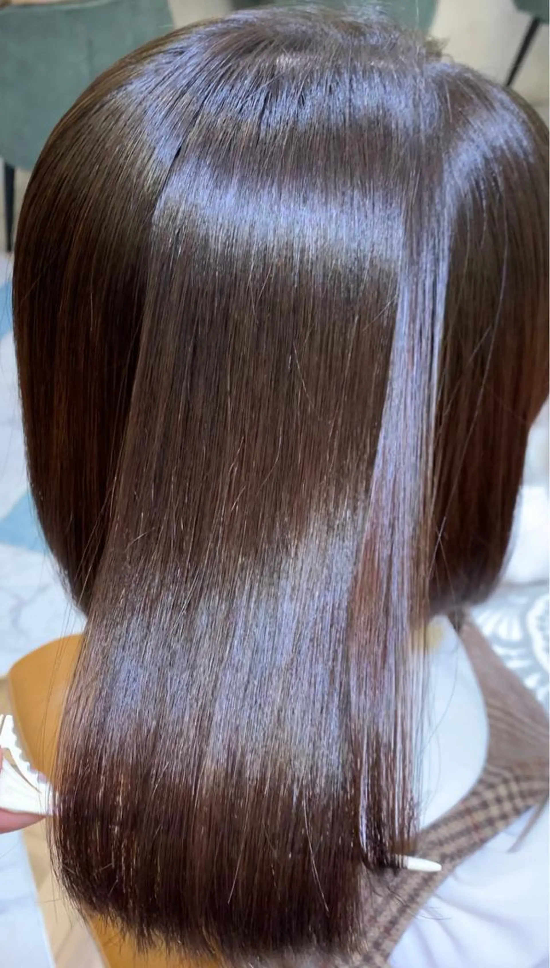 ミディアム 髪質改善 ショート/縮毛矯正 紺野紘三のヘアスタイル