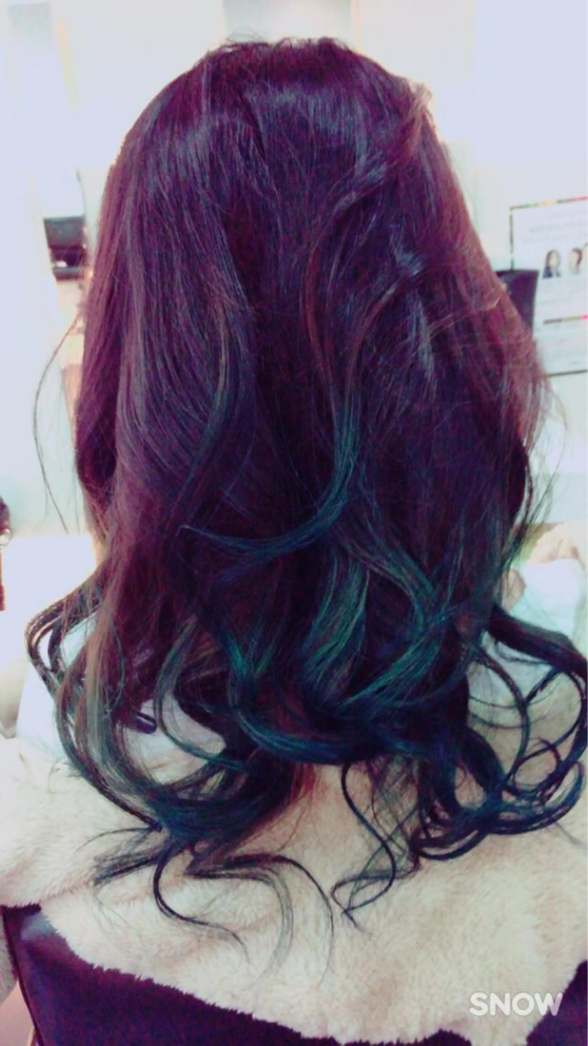 ロング カラー 関口 友行のヘアスタイル