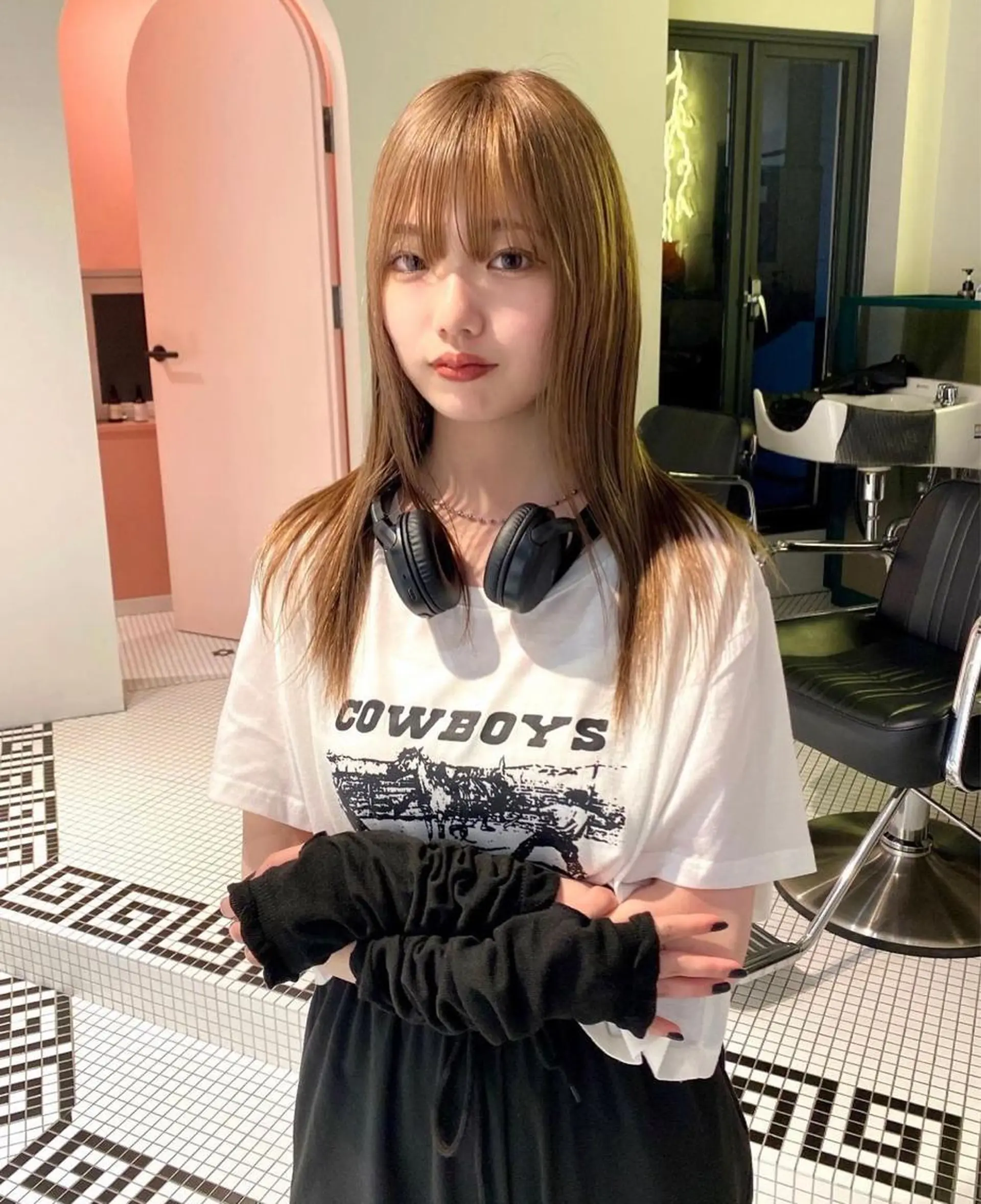 ミディアム カラー ベージュカラー 丹治 一輝ボブ/ショートのヘアスタイル