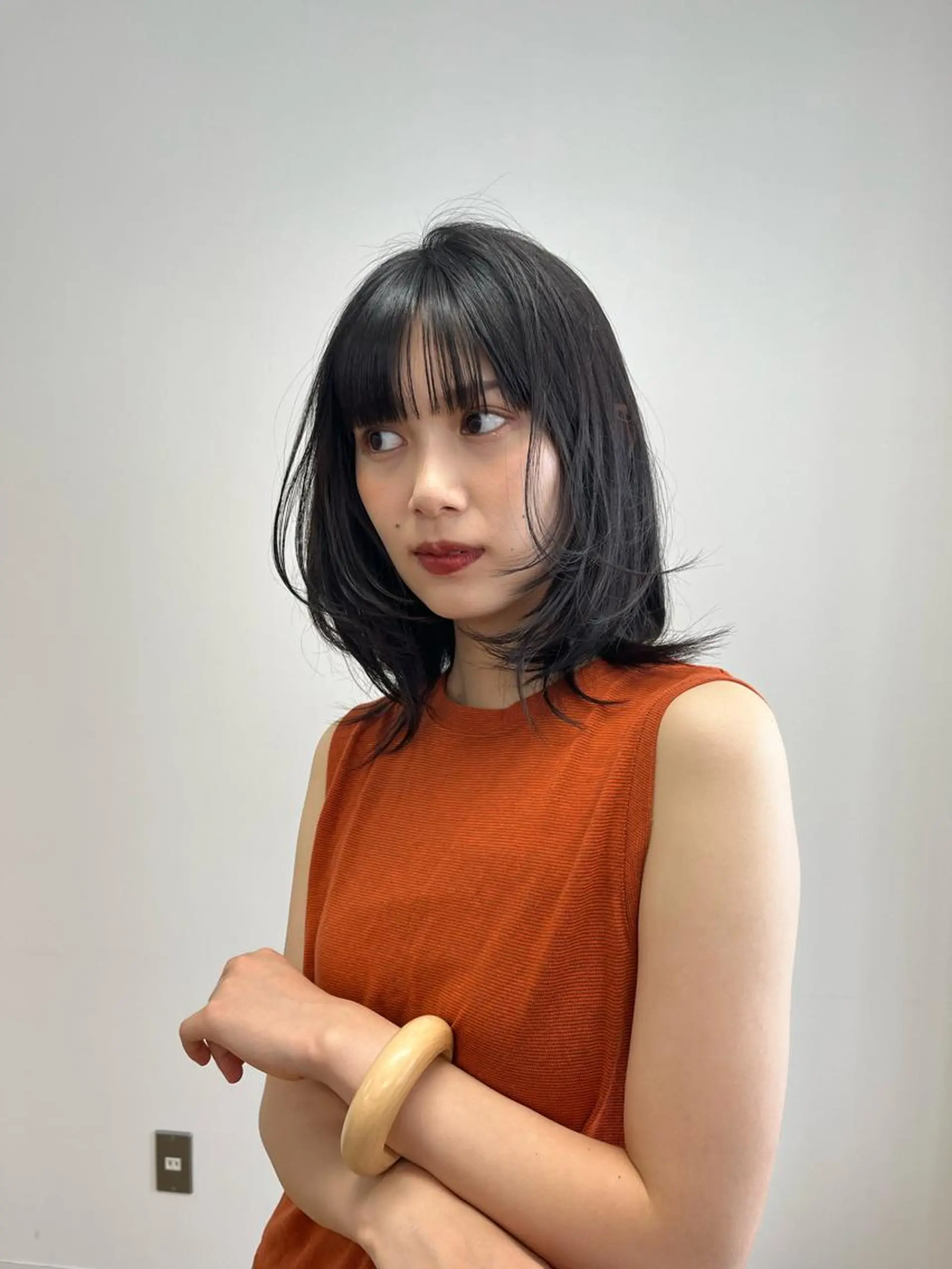 ミディアム 似合わせ 垢抜け🌟 AKINOのヘアスタイル