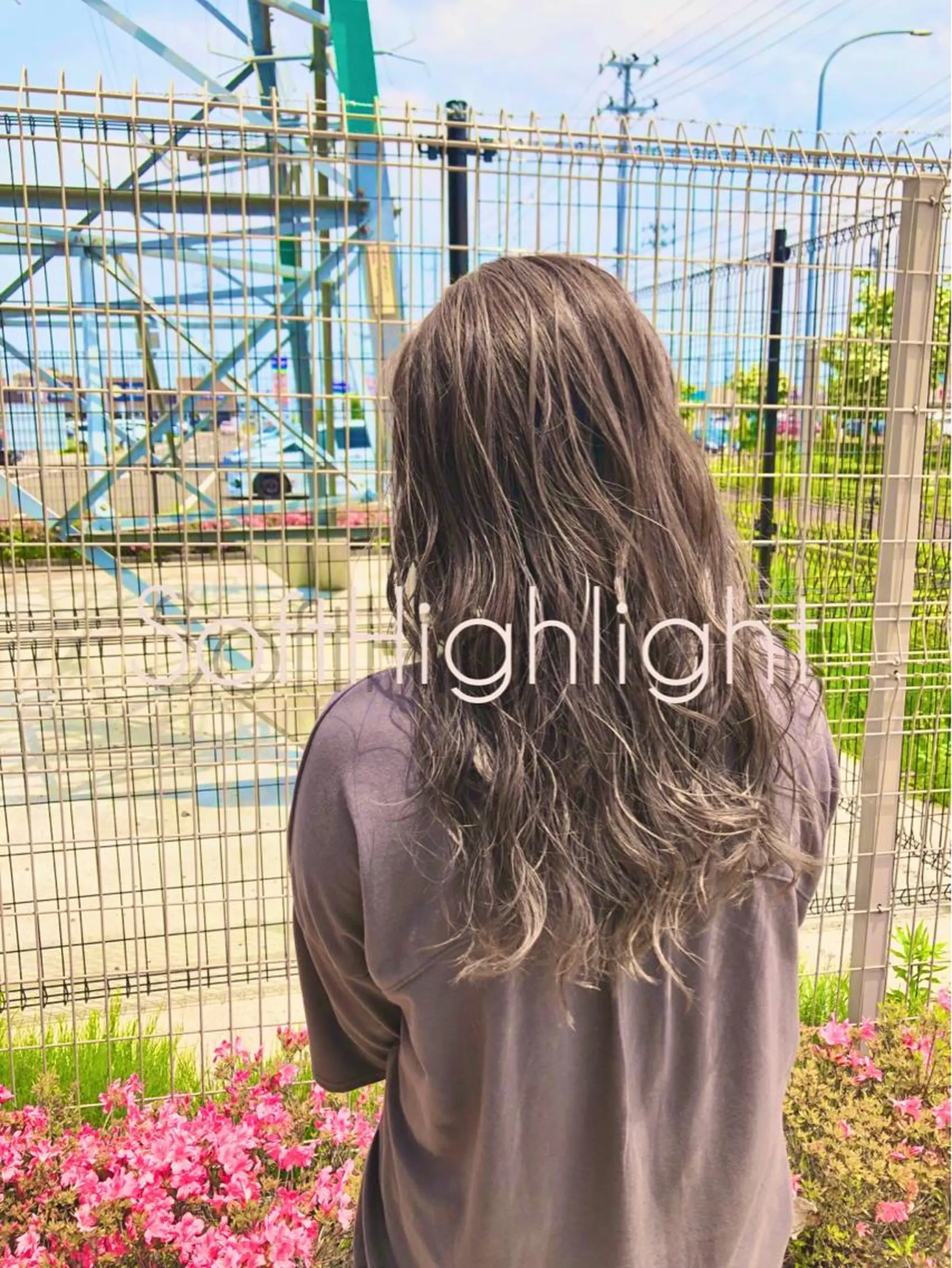 ロング 太白区/白髪ぼかし ハイライト/千葉達人のヘアスタイル