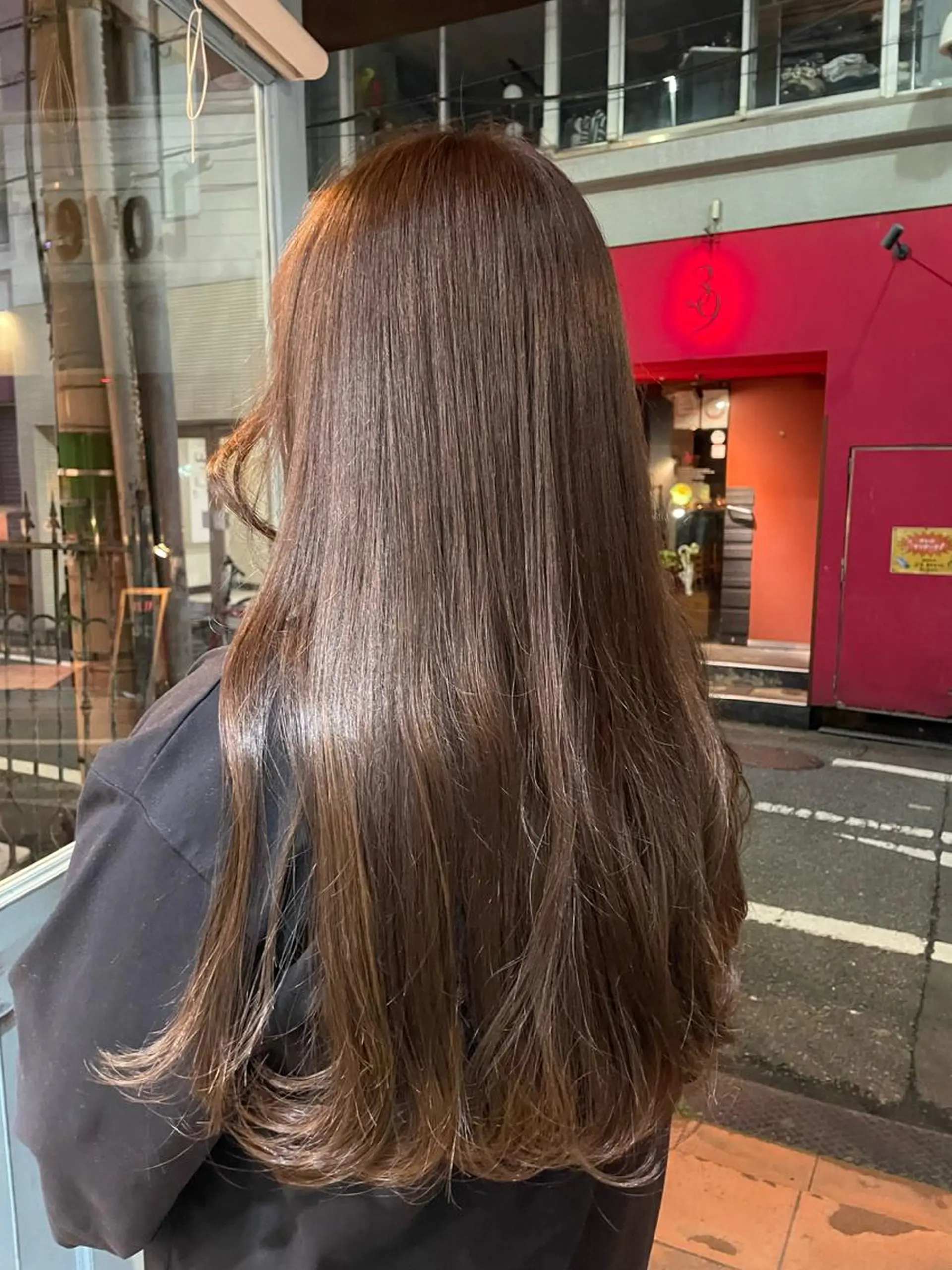 ロング 木村 あかりのヘアスタイル