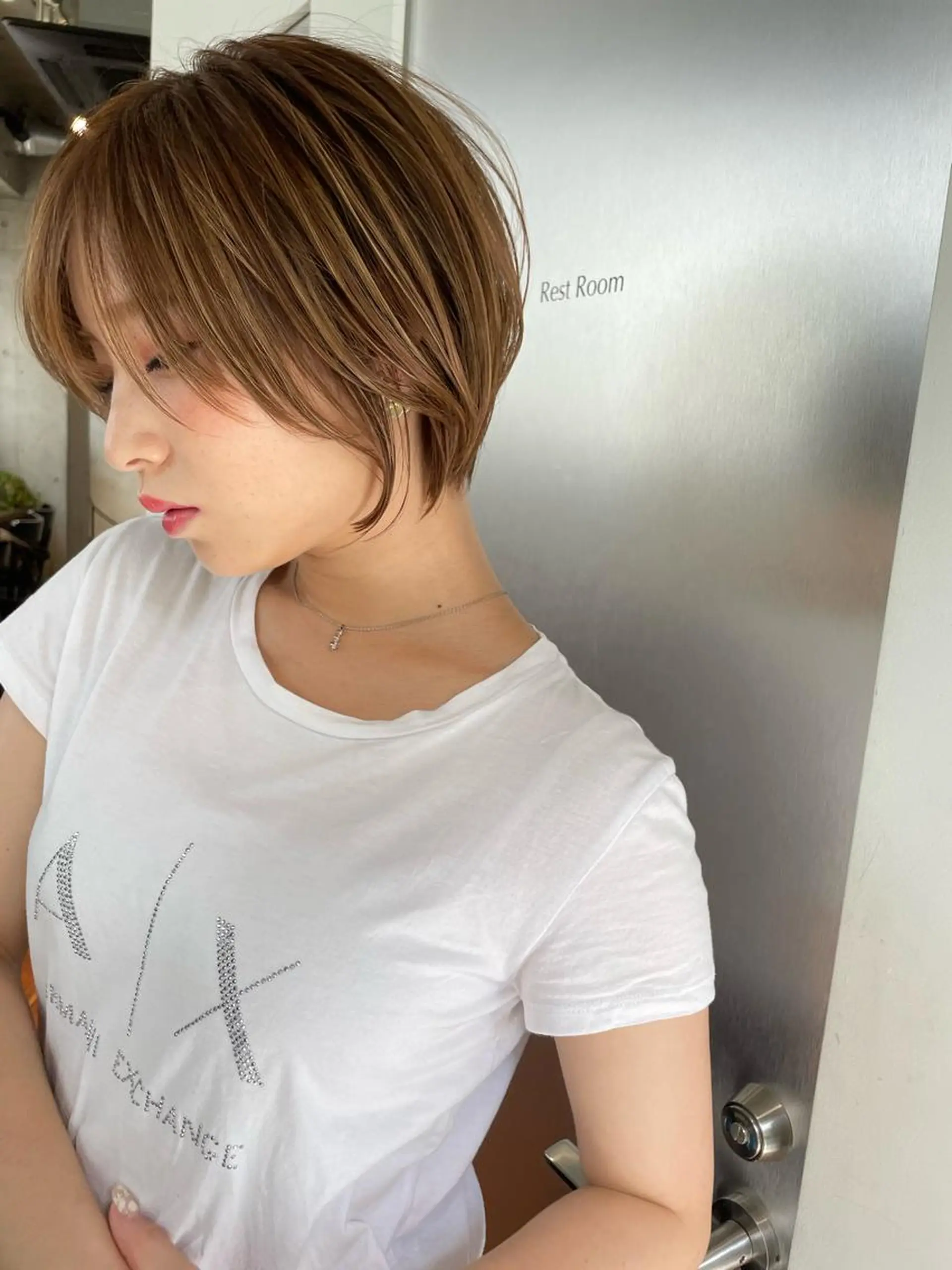 ショート ショートボブ ボブ ショートヘア SIGN店長中村 レイヤーカット募集のヘアスタイル