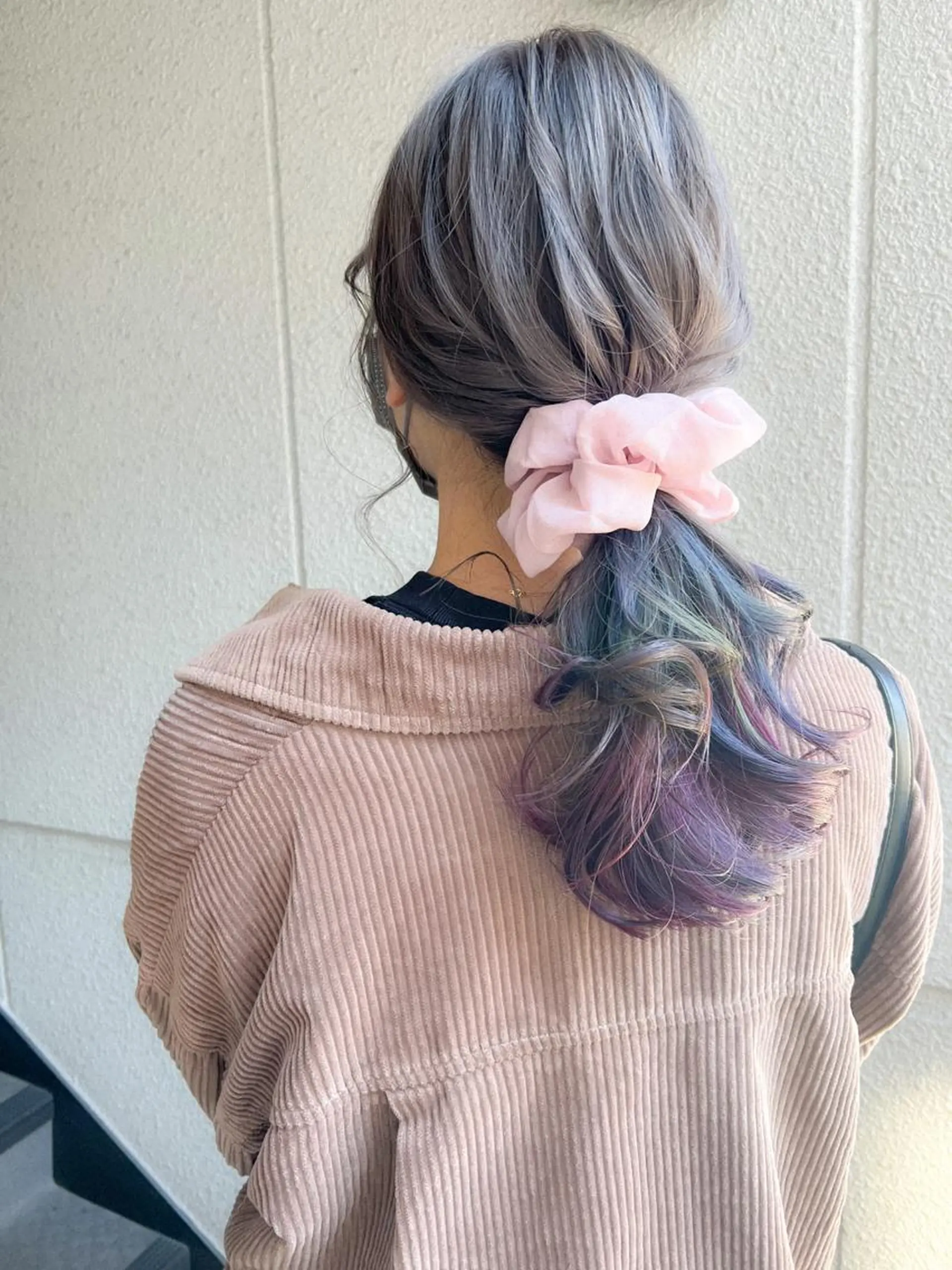 ミディアム カラー ヘアアレンジ グラデーションカラー ヘアカラー カラーパティシエ facce🌼ikoのヘアスタイル