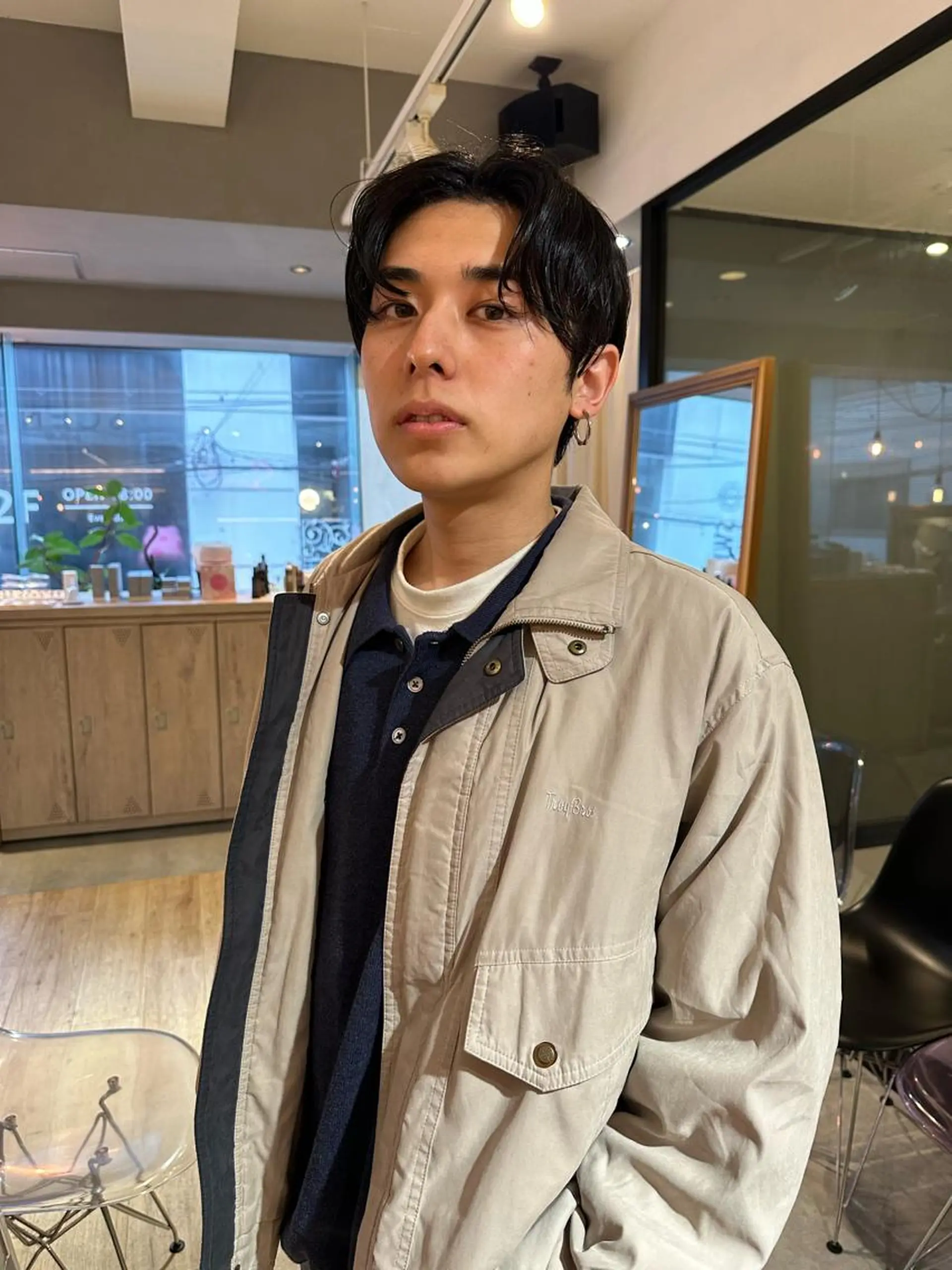 ショート メンズ 美髪・シールエクステ ホソタニリョウコのヘアスタイル