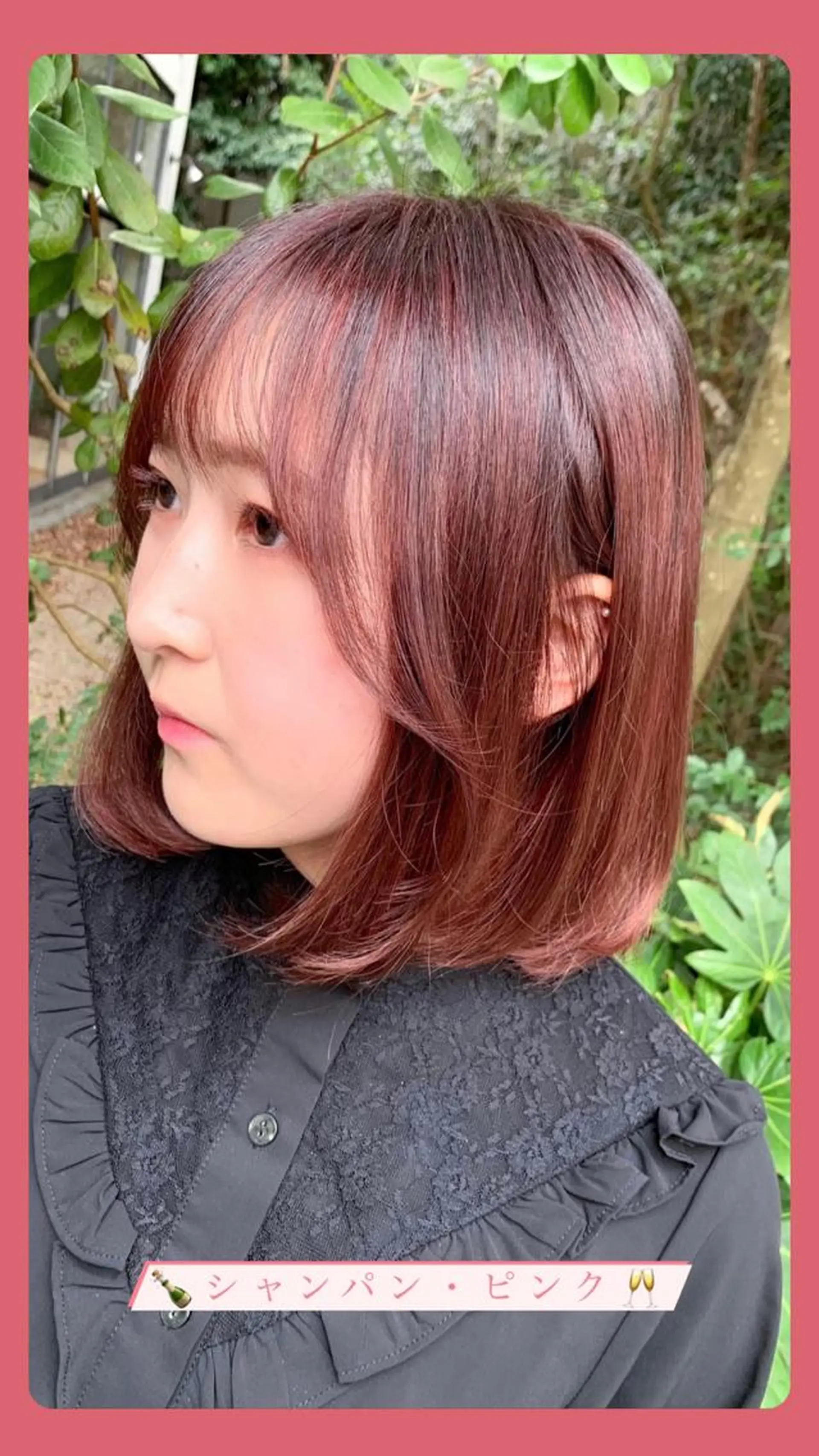 ミディアム カラー 🌈miu miu hair✂️💕のヘアスタイル