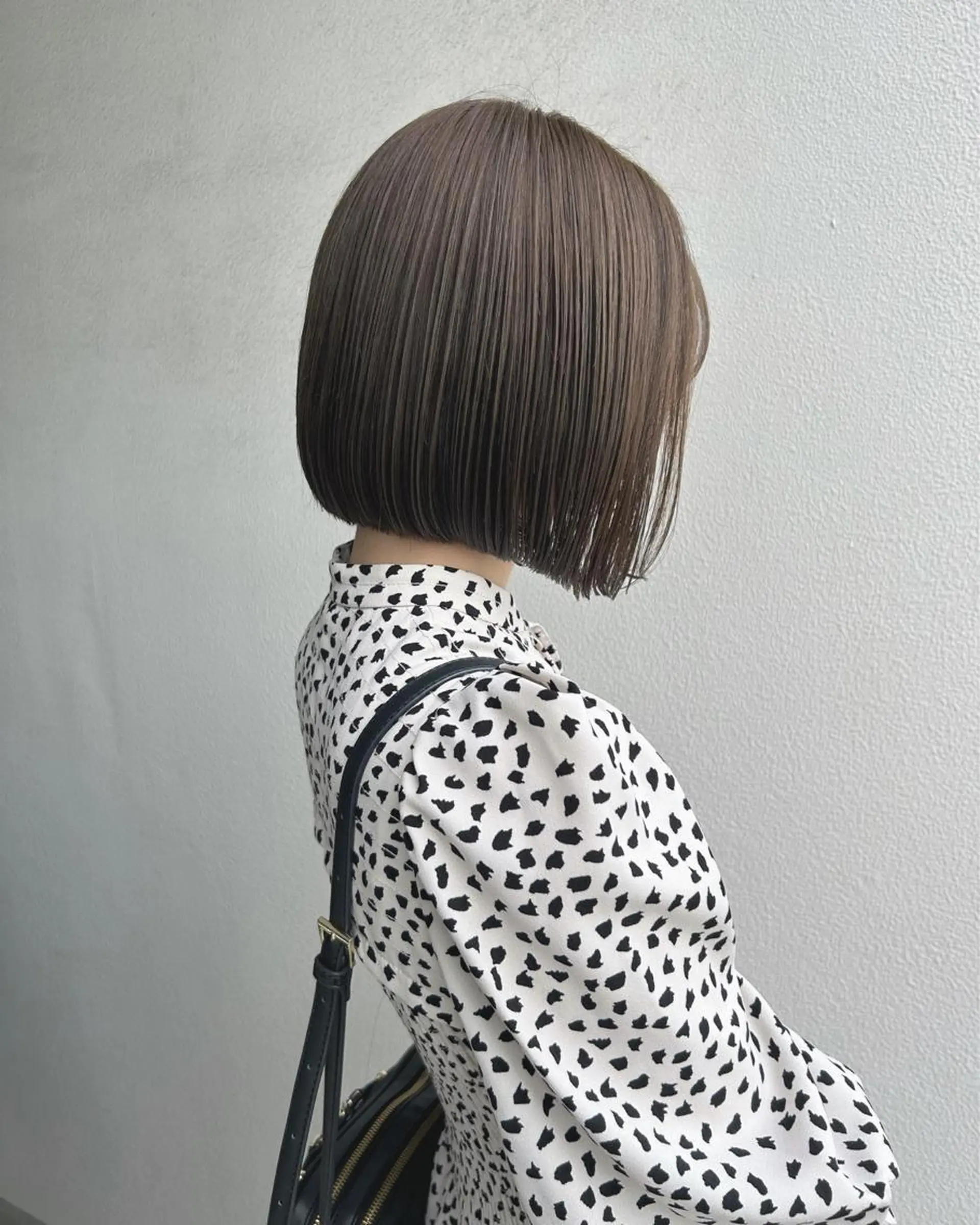 ショート ボブ あべ しおりのヘアスタイル
