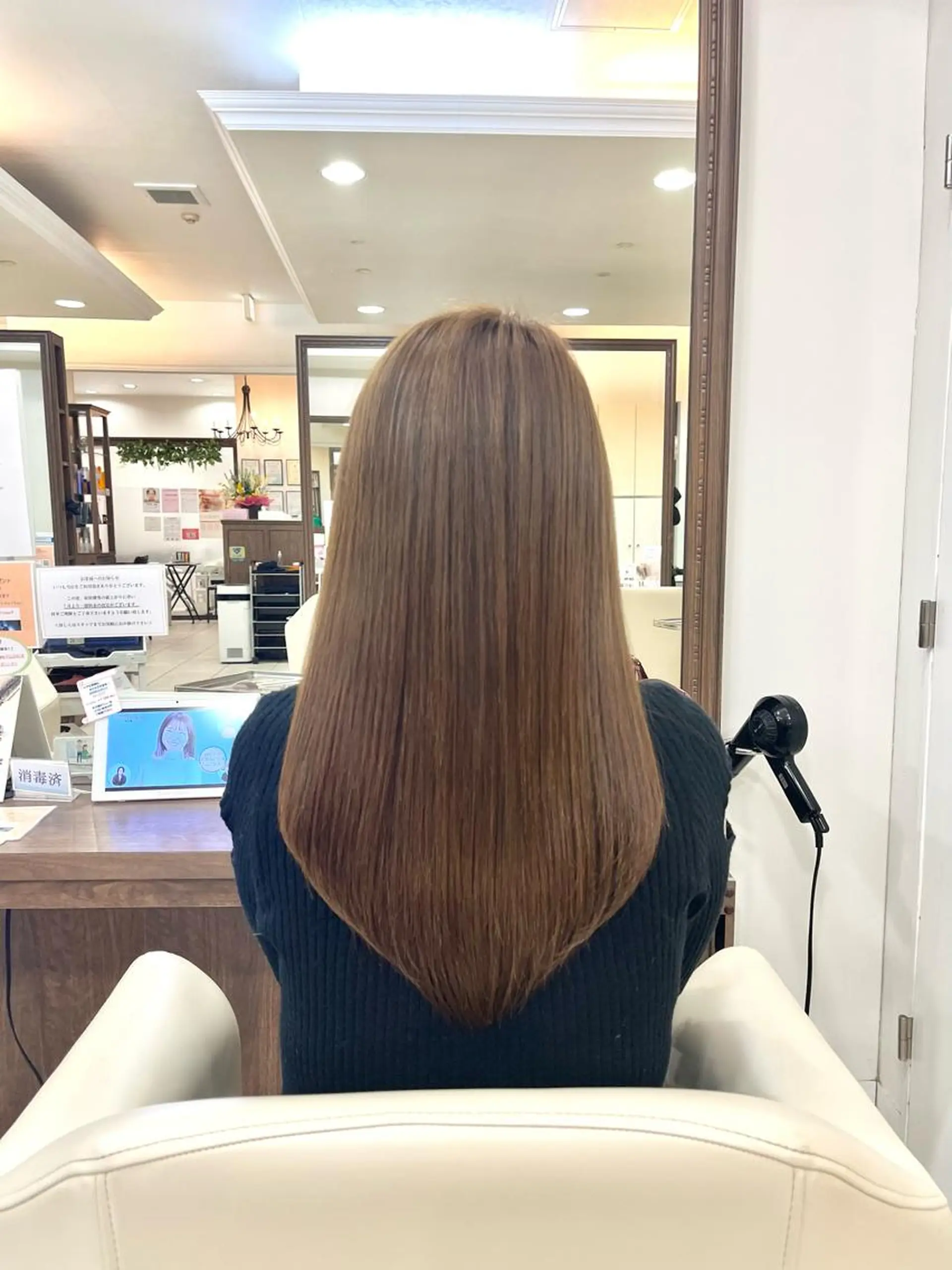 ロング ショートボブ ボブ くせ毛 ハイライト 髪質改善 カット 縮毛矯正 トリートメント 《大人気髪質改善》 プログレス国分寺店のヘアスタイル