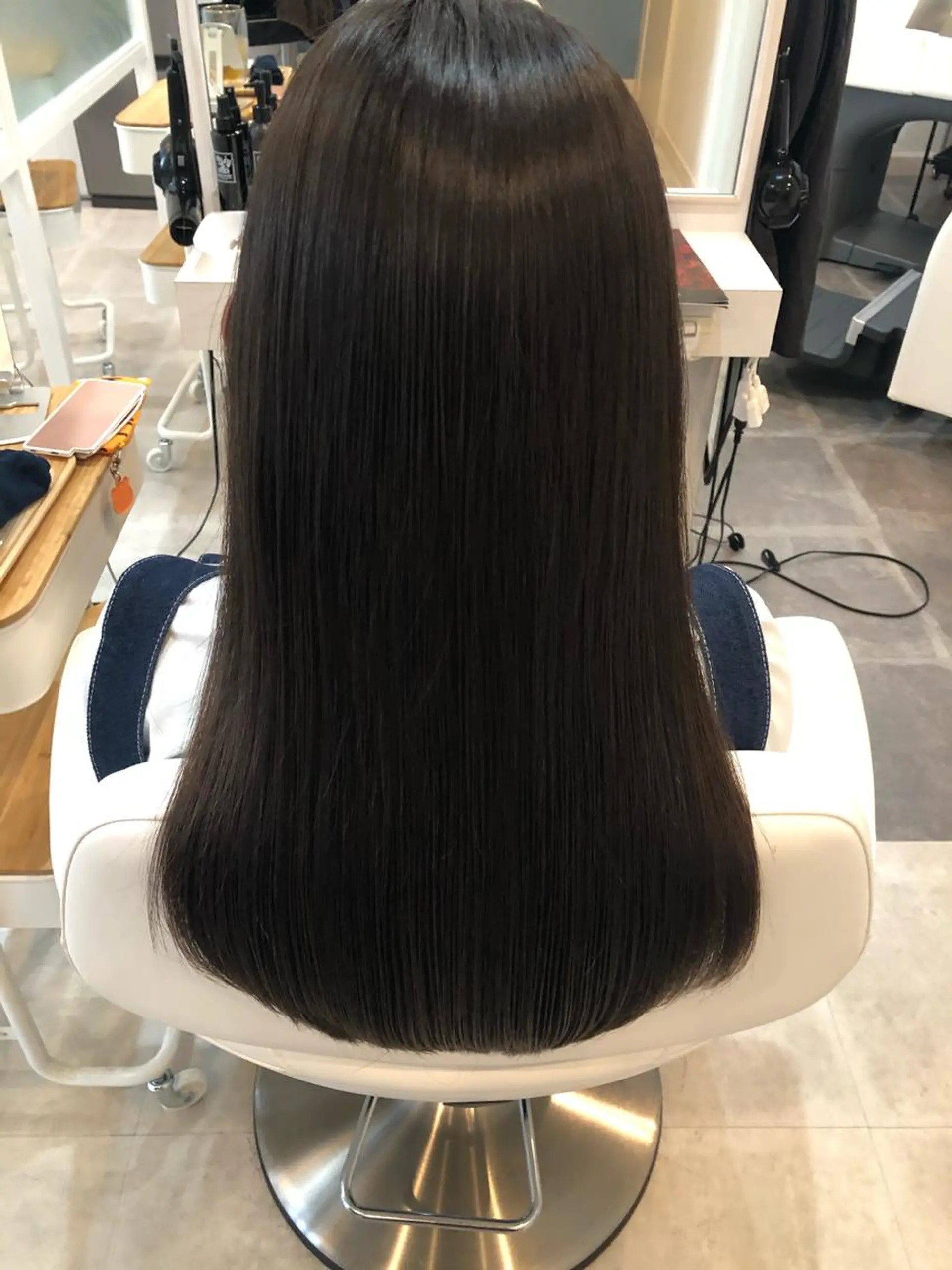 ロング カット トリートメント 熊野 小百合のヘアスタイル