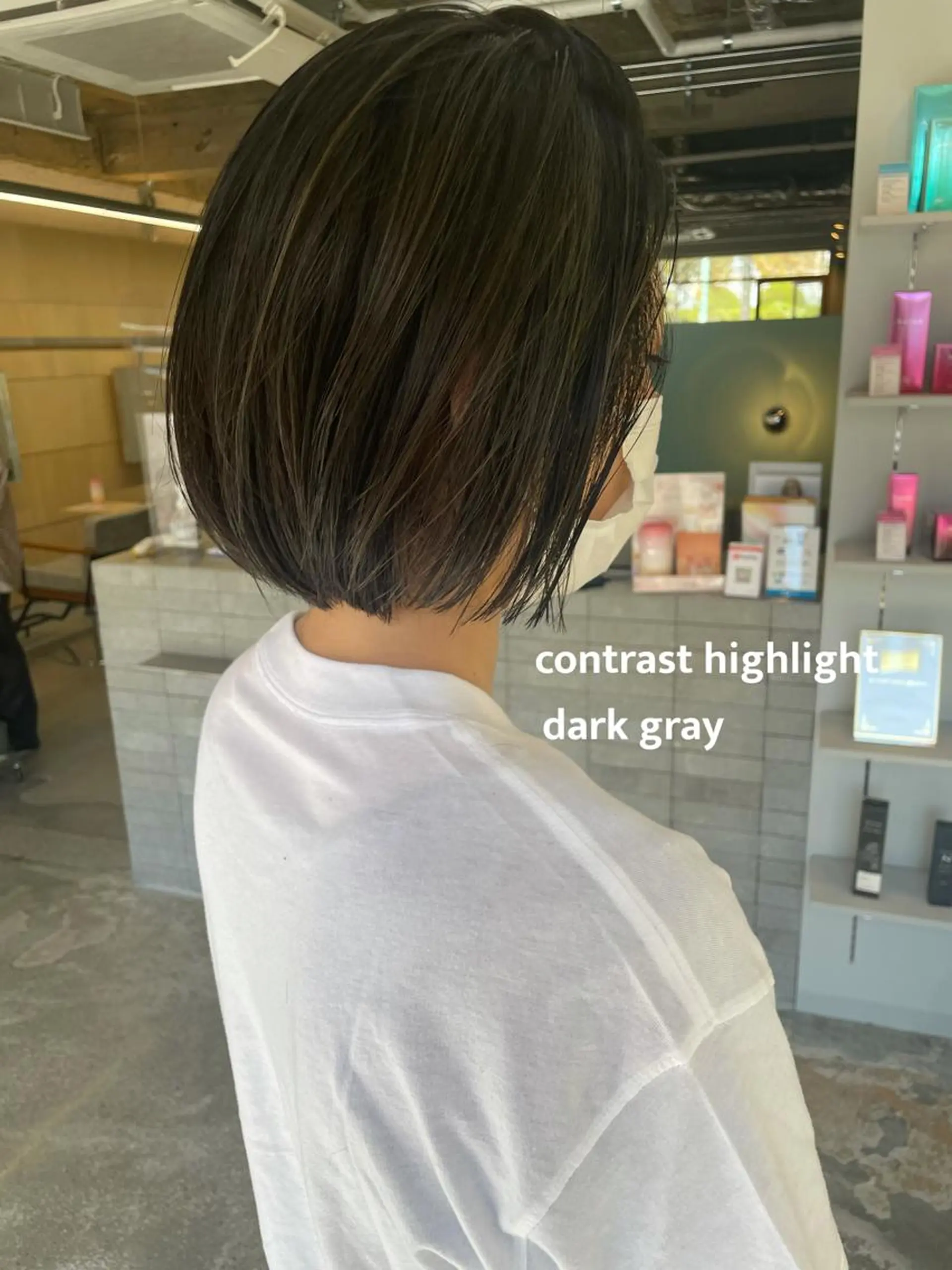 ショート カラー パーマ メンズ cipre miyabiのヘアスタイル