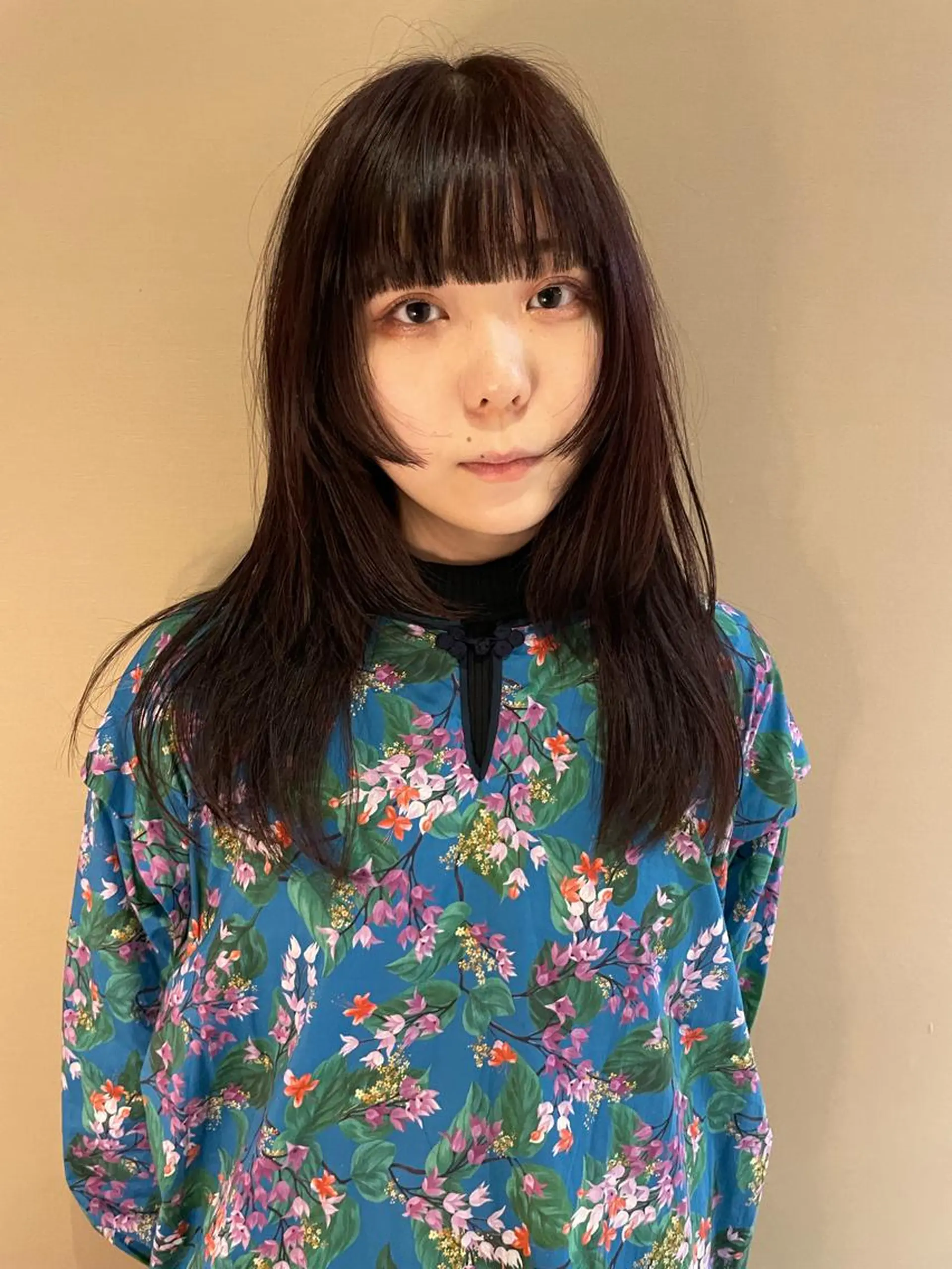 ミディアム カラー ブラウンカラー レッドカラー レッドブラウン ブリーチ🪡 ボブ🧶レイヤーのヘアスタイル