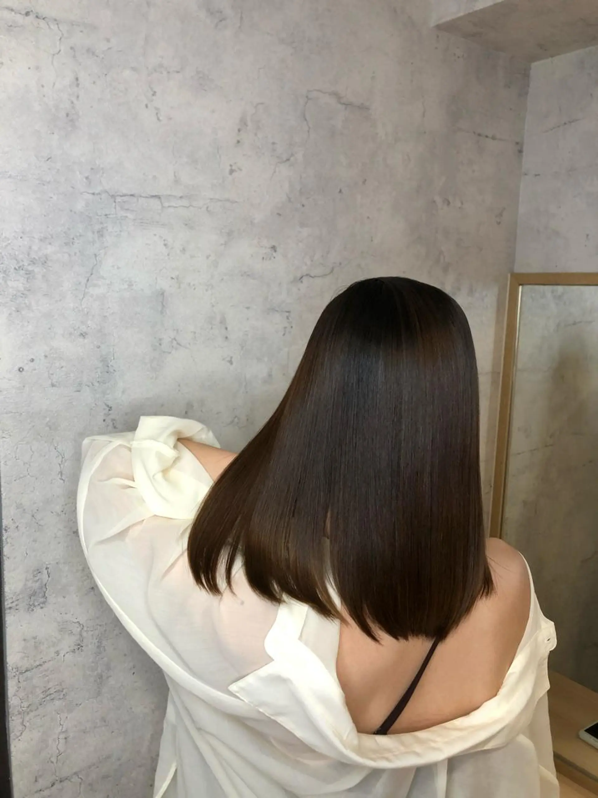 ミディアム トリートメント 髪質改善 MAKIのヘアスタイル