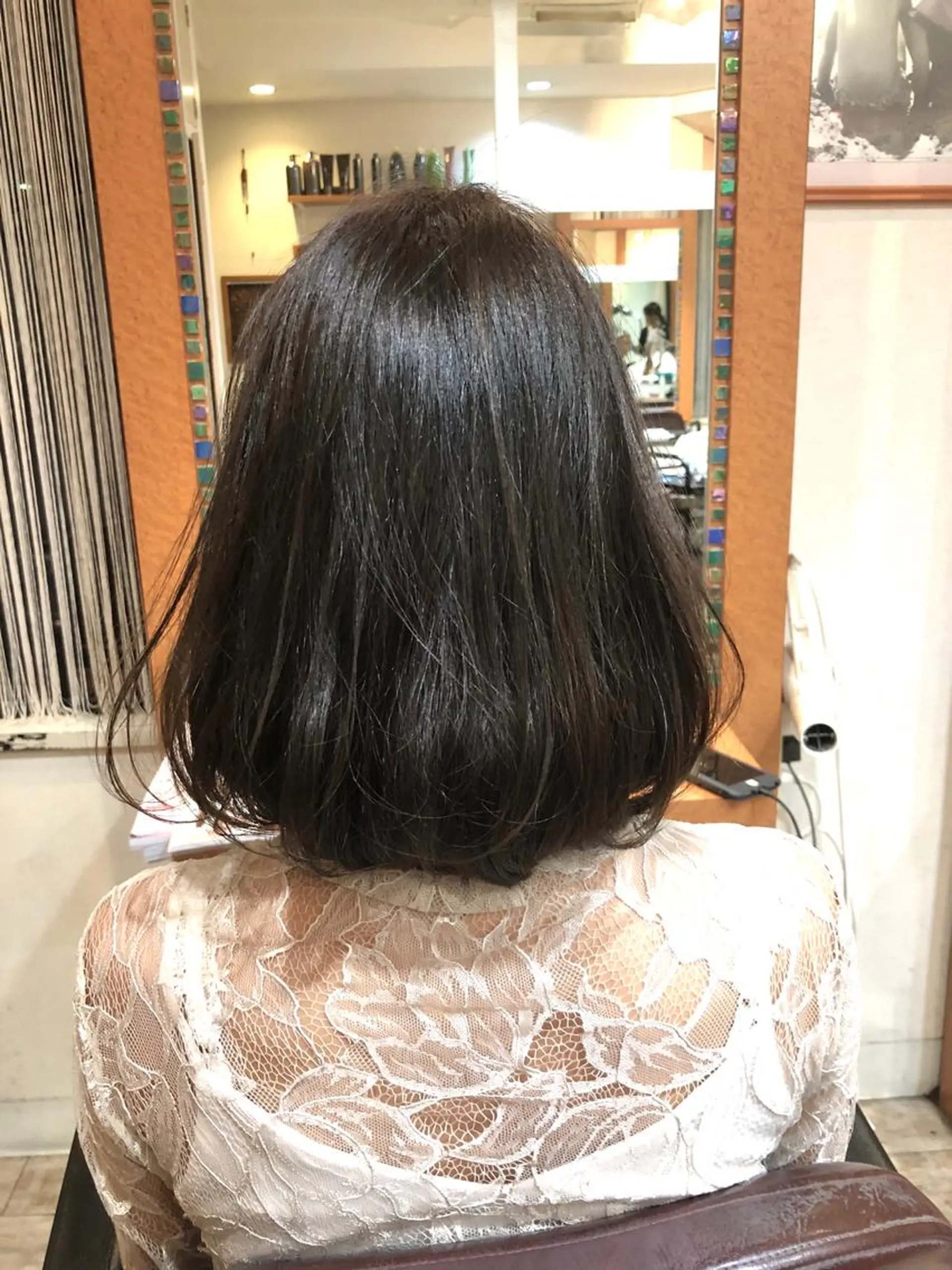 ミディアム 100%髪質改善特化 TRUNSのヘアスタイル