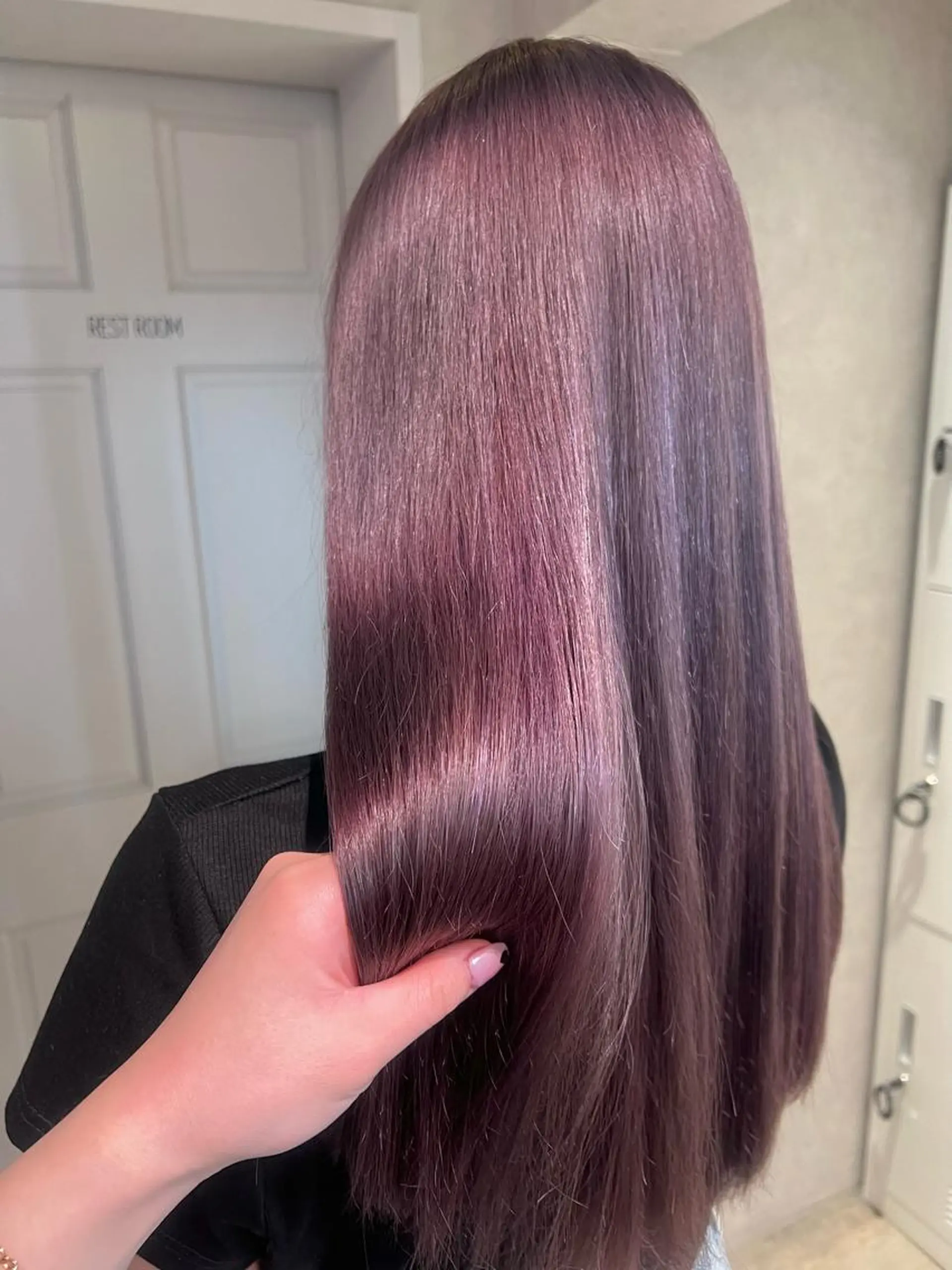 ロング カラー ヘアカラー トリートメント ｻﾄｳﾐﾉﾘ韓国ヘア 韓国メンズヘアのヘアスタイル