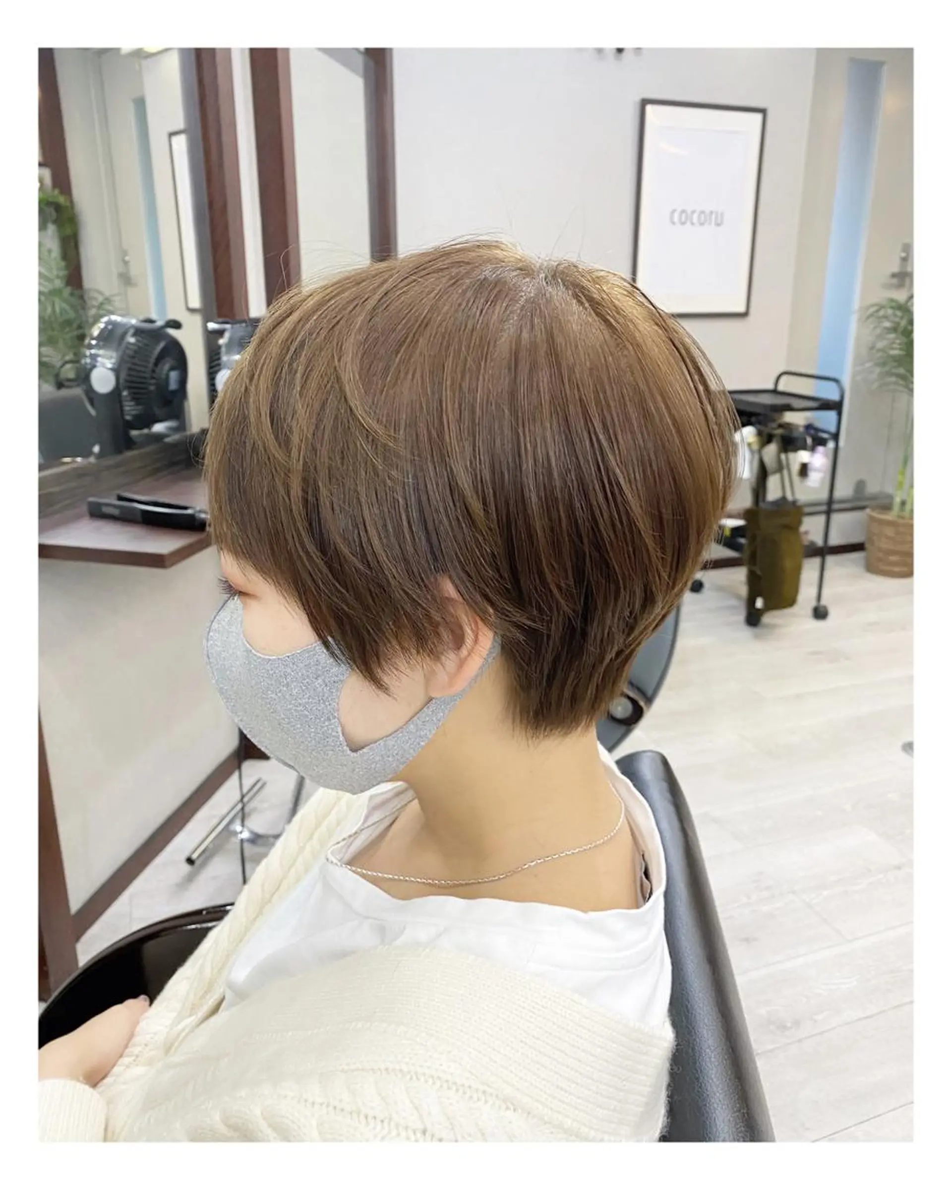 ショート カラー ショートヘア ヘアカラー トリートメント ＊横浜駅＊ 金子 誠也のヘアスタイル