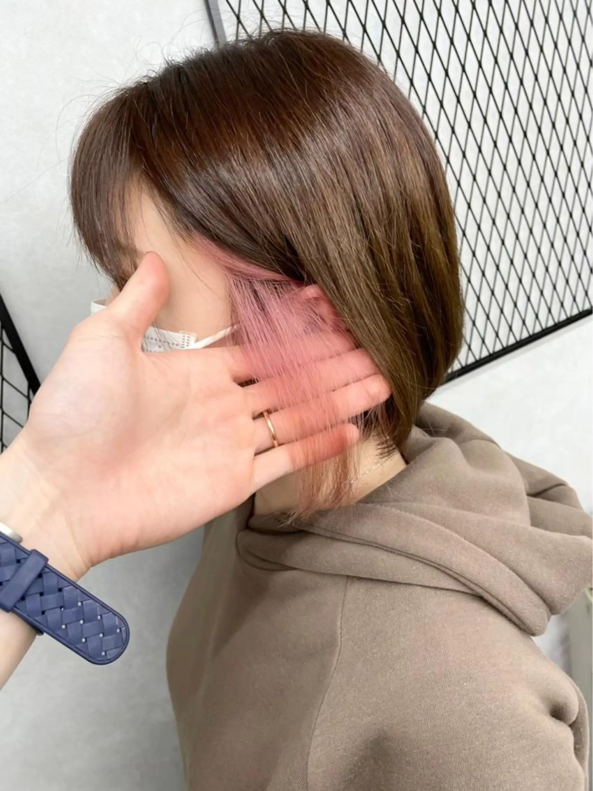 ミディアム カラー ヘアカラー トリートメント ✨髪質改善✨山口 ✨矯正　カラー✨のヘアスタイル