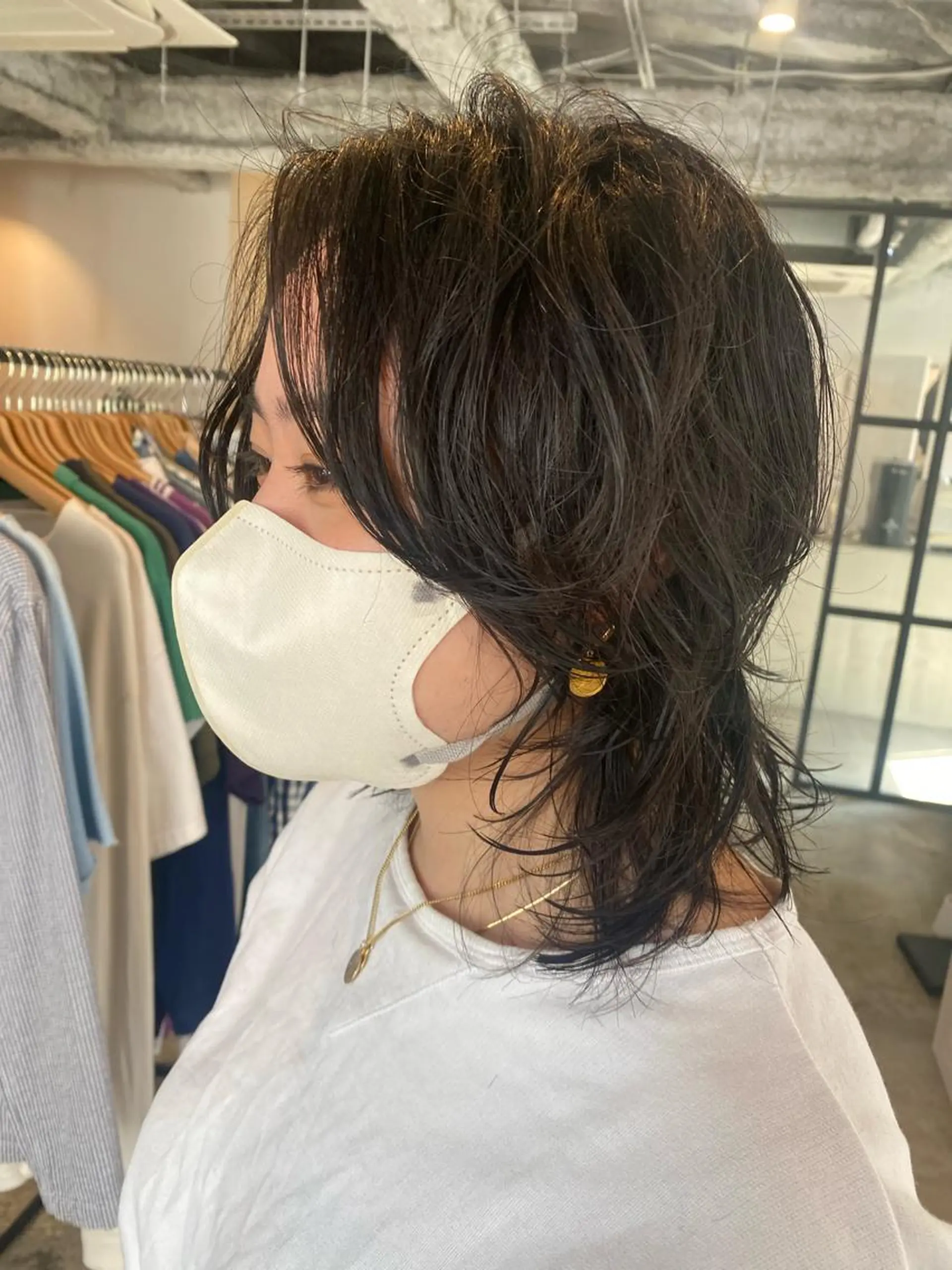 ショート パーマ カット パーマ トリートメント Hayashi Shioriのヘアスタイル
