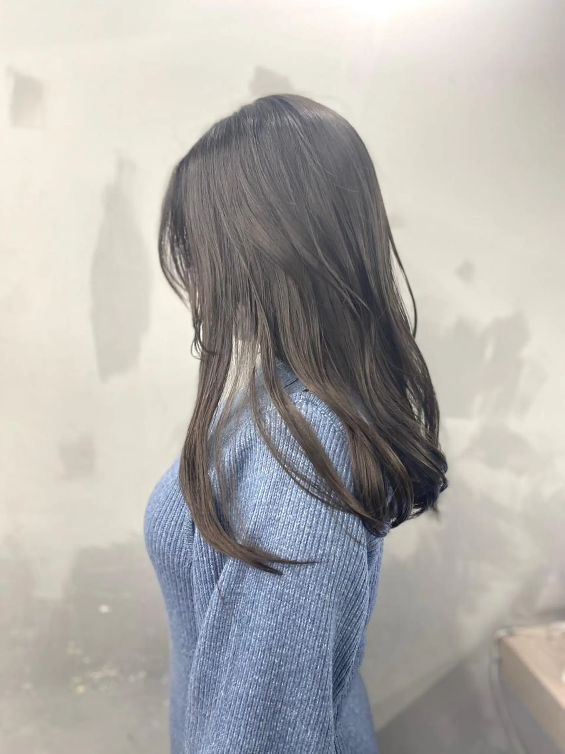 ロング カラー バレイヤージュ ベージュカラー ブリーチ ケアブリーチ デザインカラー カット ヘアカラー トリートメント opus 店長大和 レイヤー/赤み消しのヘアスタイル