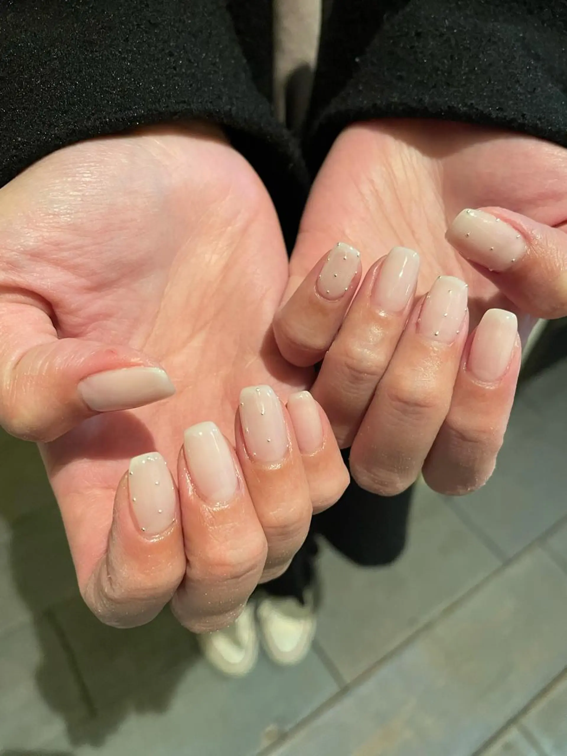 ネイル シンプルネイル SOL　nail イマナカのネイルデザイン