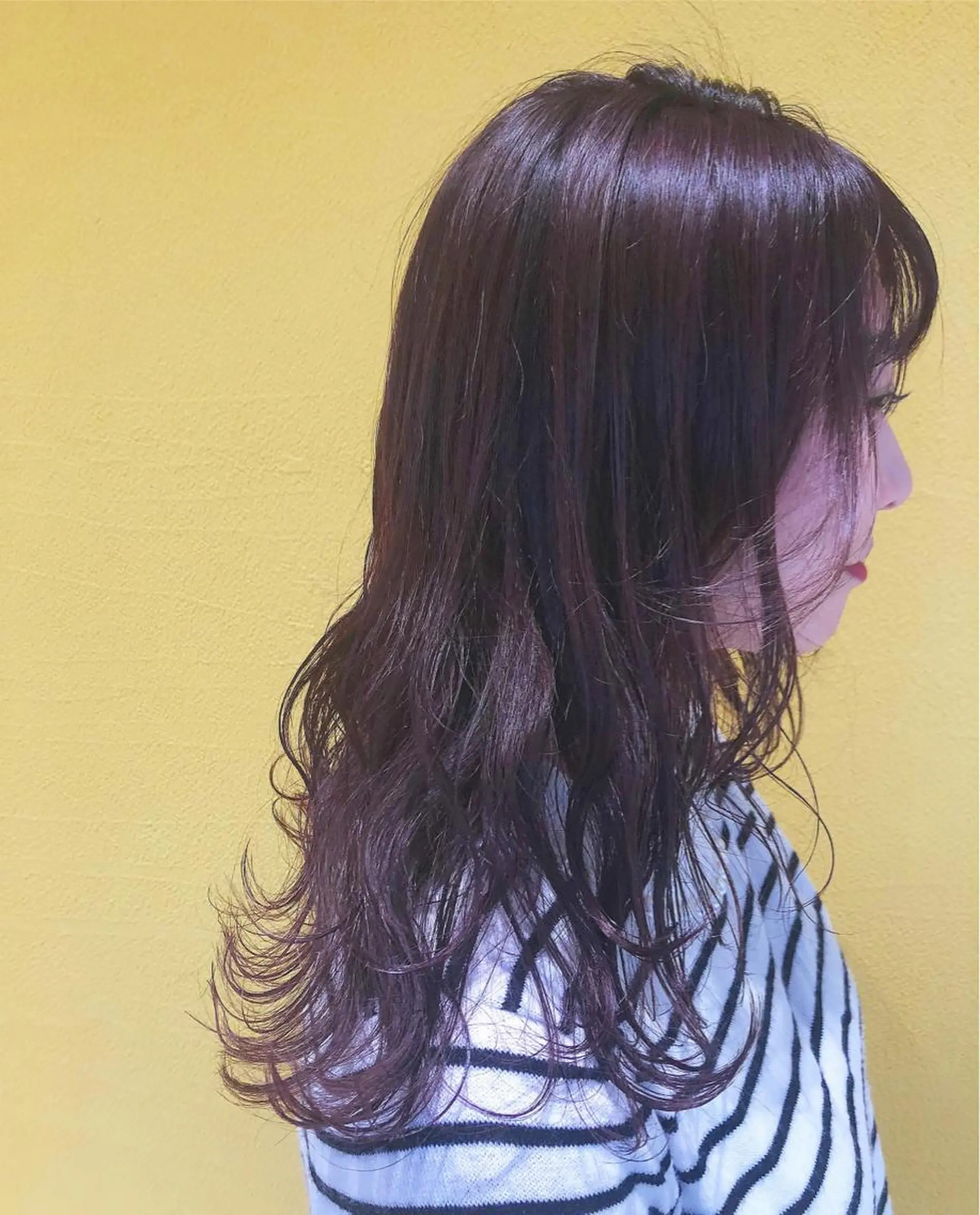 ロング カラー ベージュカラー イルミナカラー ピンクカラー sano sayakaのヘアスタイル