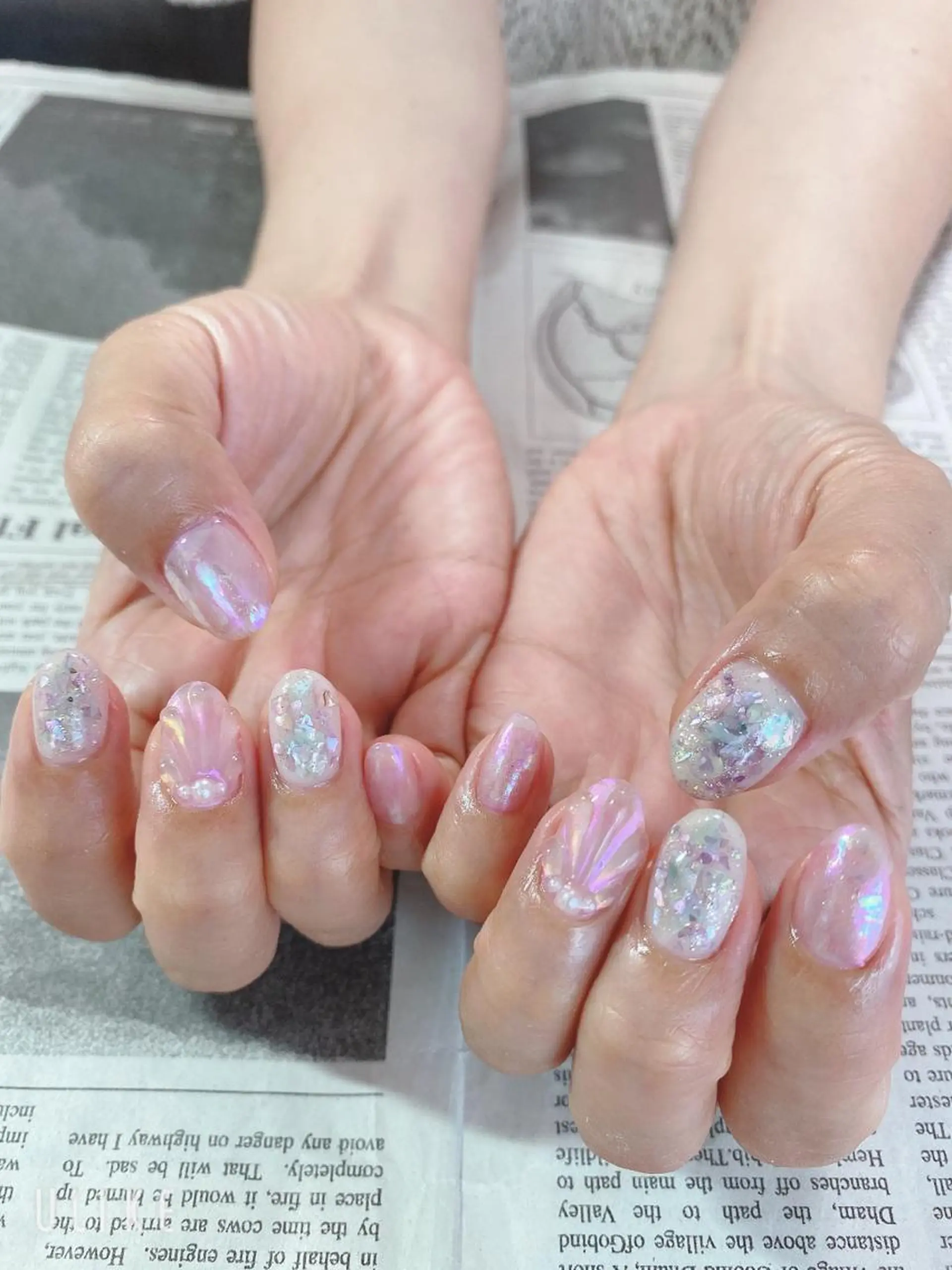 ネイル ハンドネイル ハンドケア 森山 舞のネイルデザイン