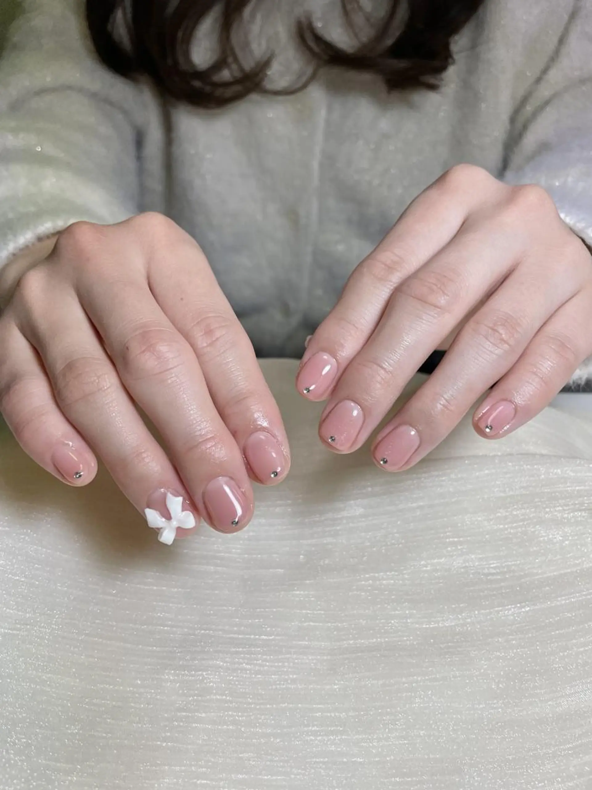 ネイル ハンドネイル ハンドケア 🍑 momo_nailのネイルデザイン