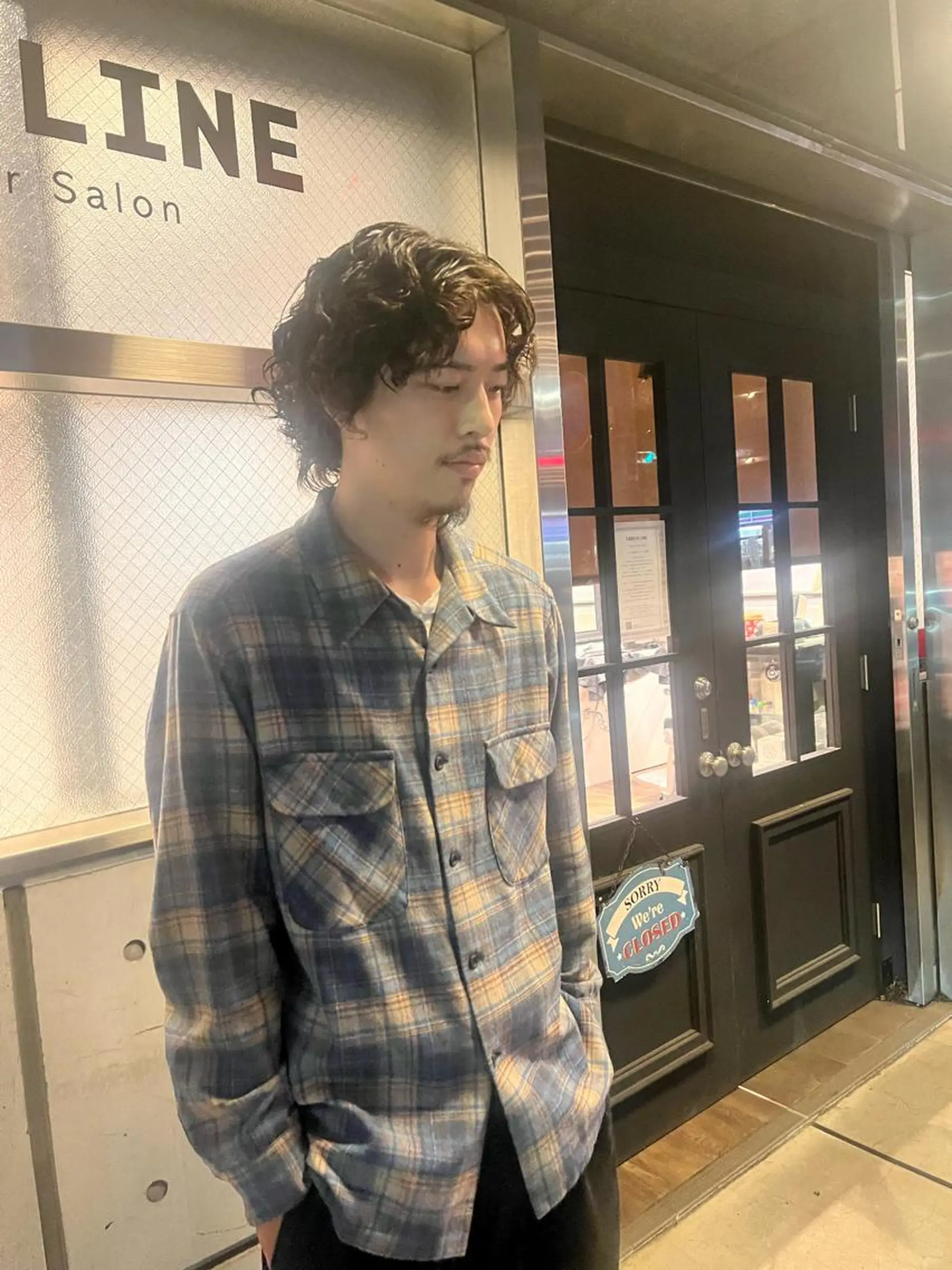 パーマ メンズ メンズパーマ スパイラルパーマ 💈FADE &LINE安達のヘアスタイル