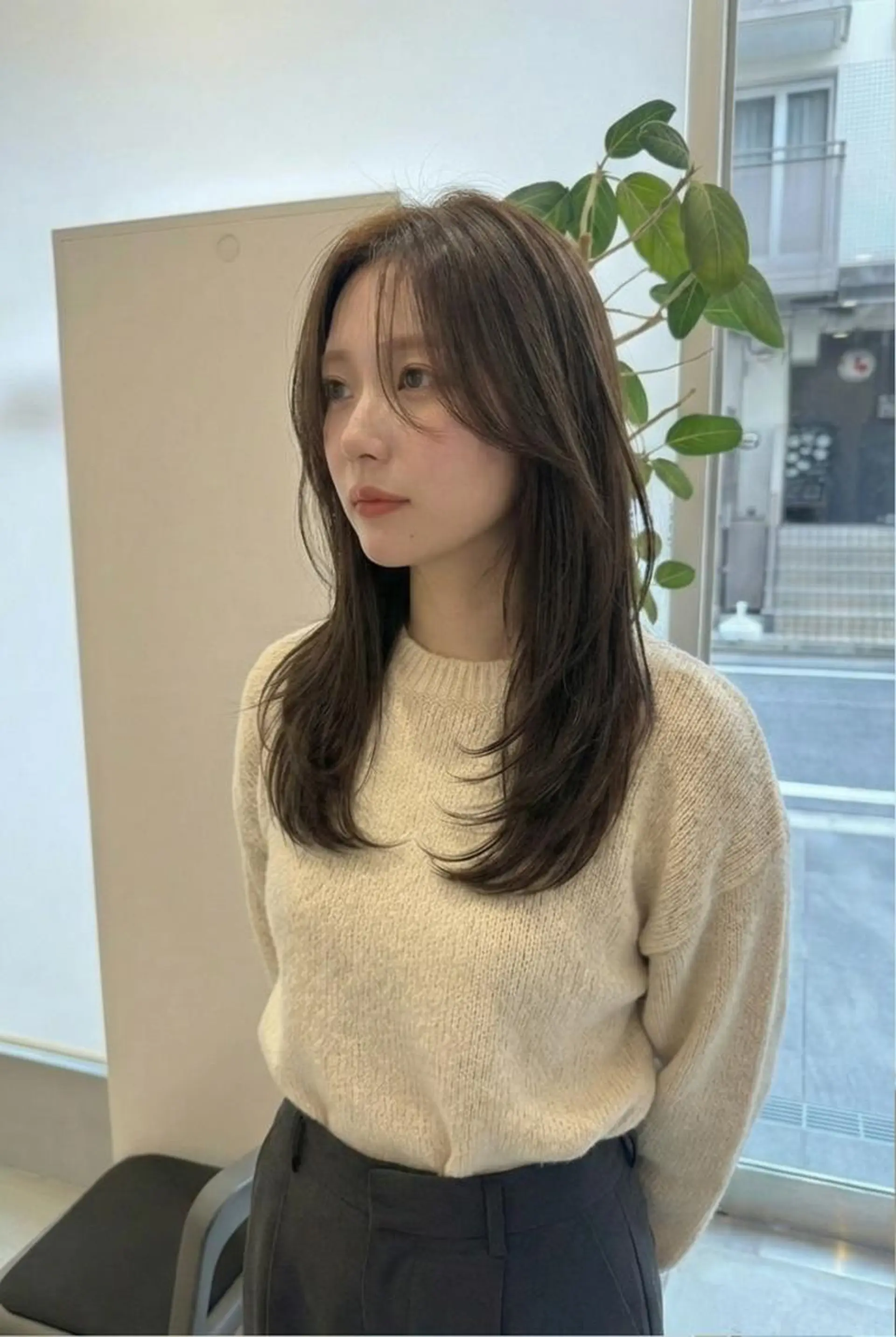 ロング tre. 甲子園口店のヘアスタイル