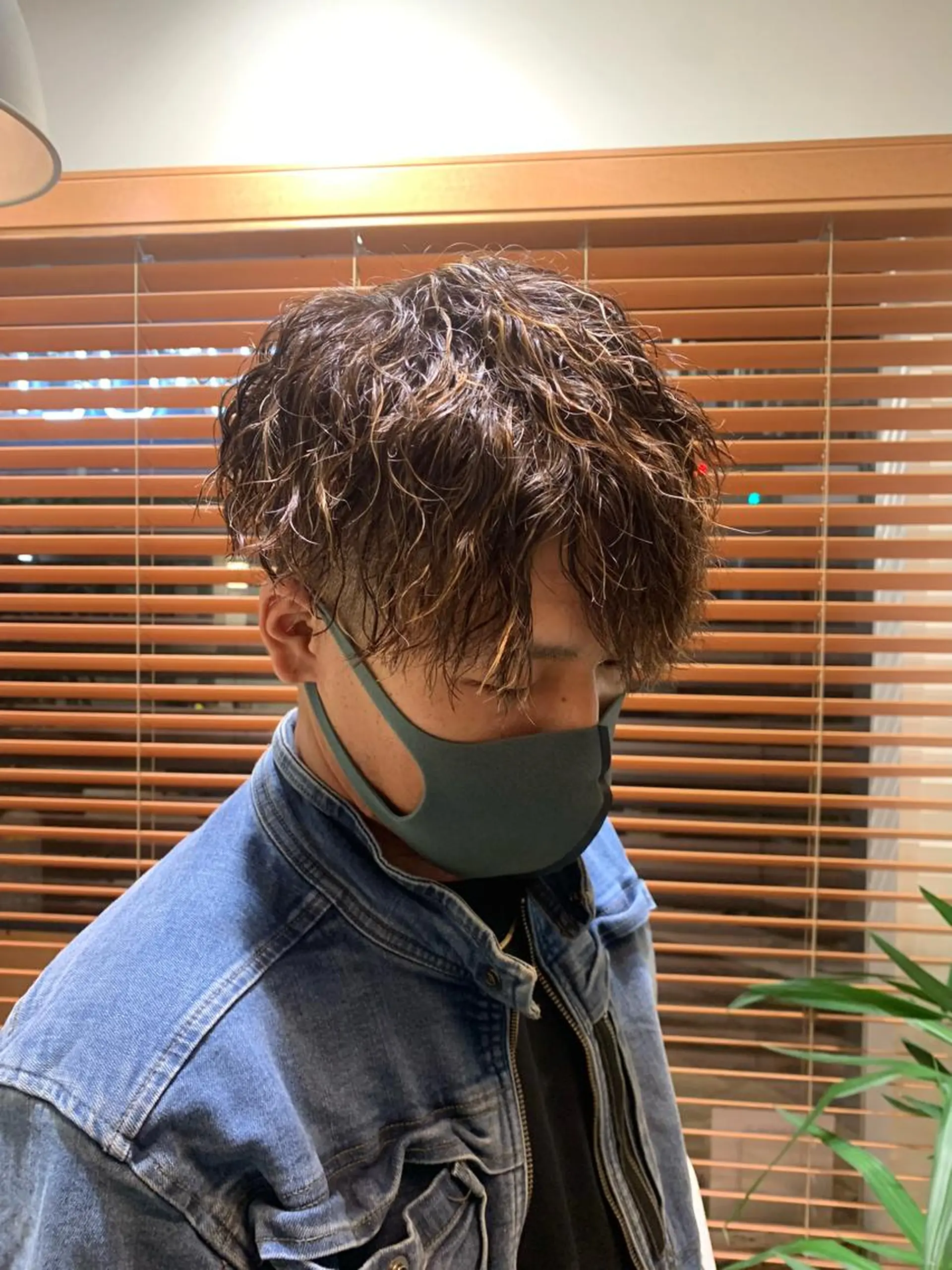 ショート カット パーマ 園田 将士のヘアスタイル